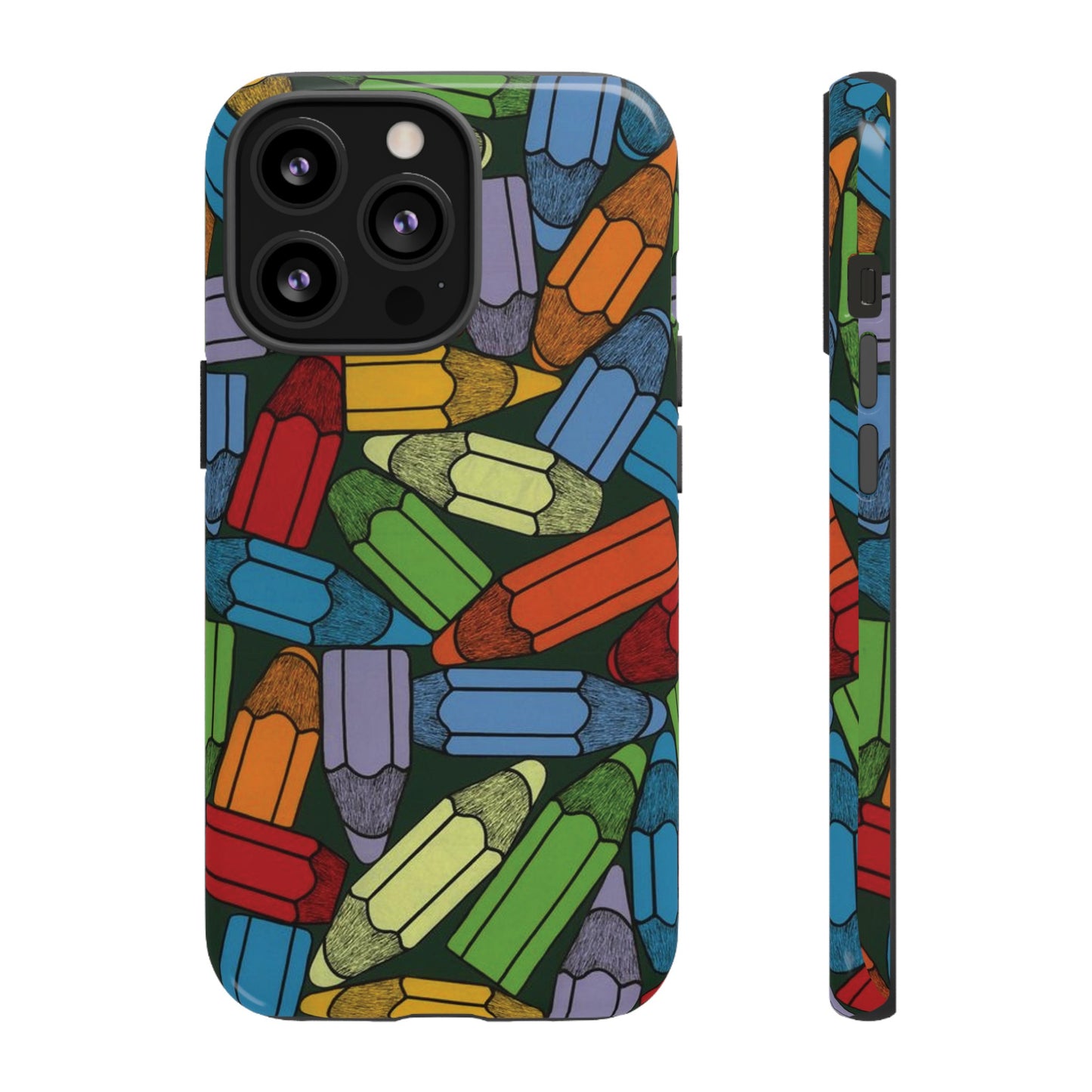 Pencil Wallpaper Phone Case | iPhone 15 Plus/ Pro, 14, 13, 12| Google Pixel 7, Pro, 5| Samsung Galaxy S23 All Major Phone Models