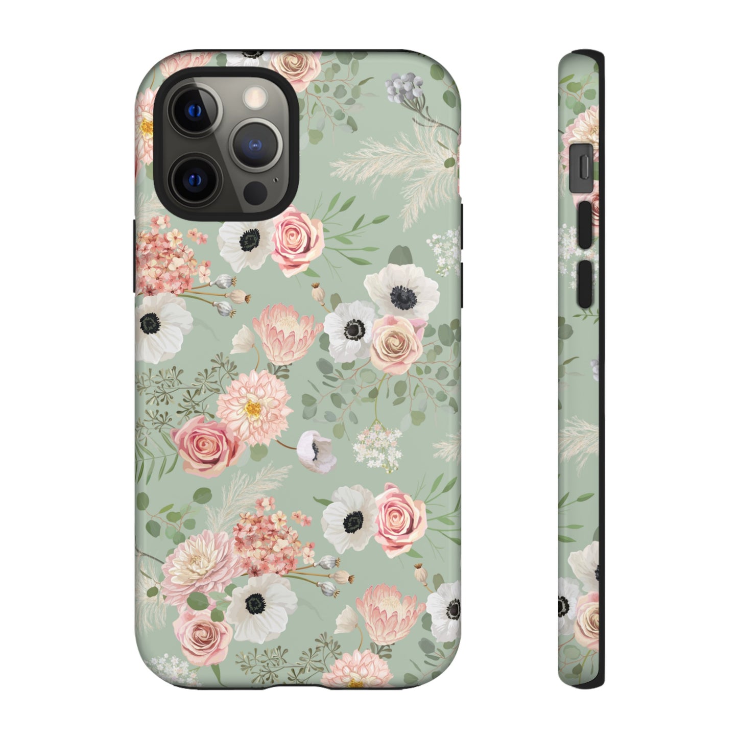 Pastel Flowers Phone Case | iPhone 15 Plus/ Pro, 14, 13, 12| Google Pixel 7, Pro, 5| Samsung Galaxy S23 All Major Phone Models