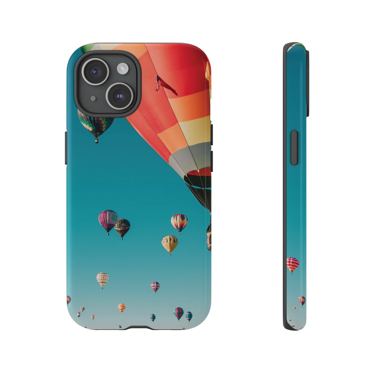 Hot Air Balloon Wallpaper Phone Case | iPhone 15 Plus/ Pro, 14, 13, 12| Google Pixel 7, Pro, 5| Samsung Galaxy S23 All Major Phone Models