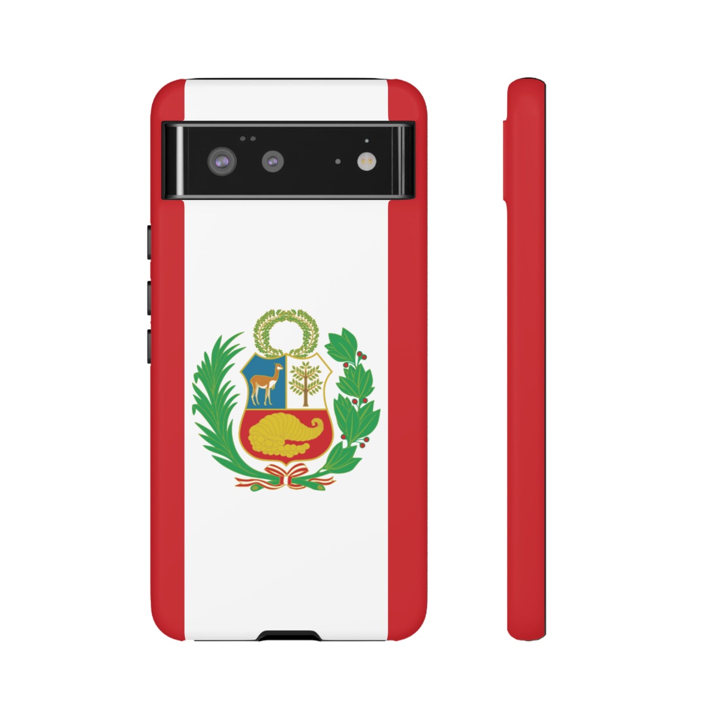 Peru Flag Phone Case | iPhone 15 Plus/ Pro, 14, 13, 12| Google Pixel 7, Pro, 5| Samsung Galaxy S23 All Major Phone Models