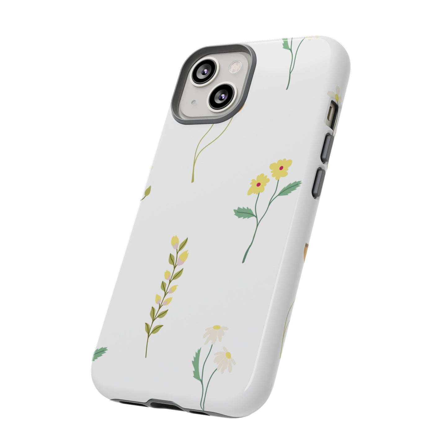 Delicate Floral Wallpaper Phone Case | iPhone 15 Plus/ Pro, 14, 13, 12| Google Pixel 7, Pro, 5| Samsung Galaxy S23 All Major Phone Models