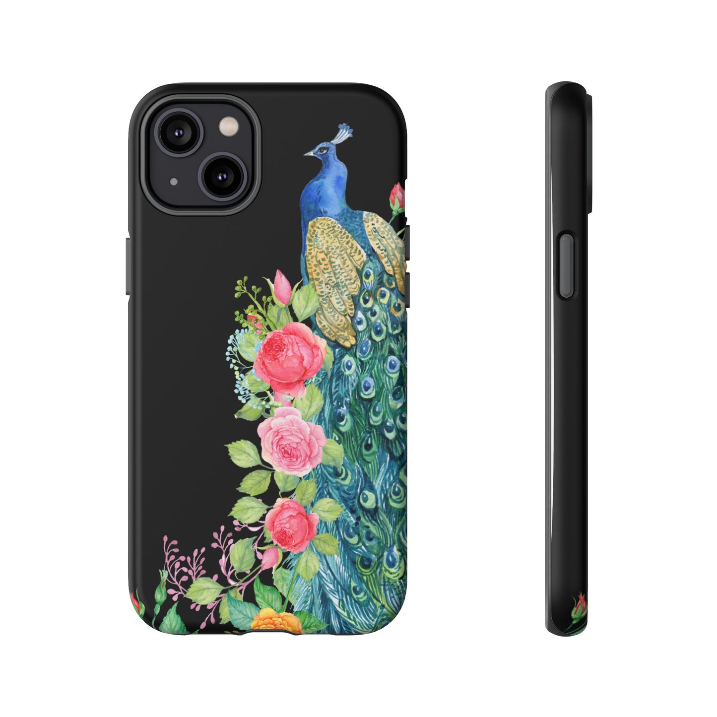 Peacock Wallpaper Phone Case | iPhone 15 Plus/ Pro, 14, 13, 12| Google Pixel 7, Pro, 5| Samsung Galaxy S23 All Major Phone Models