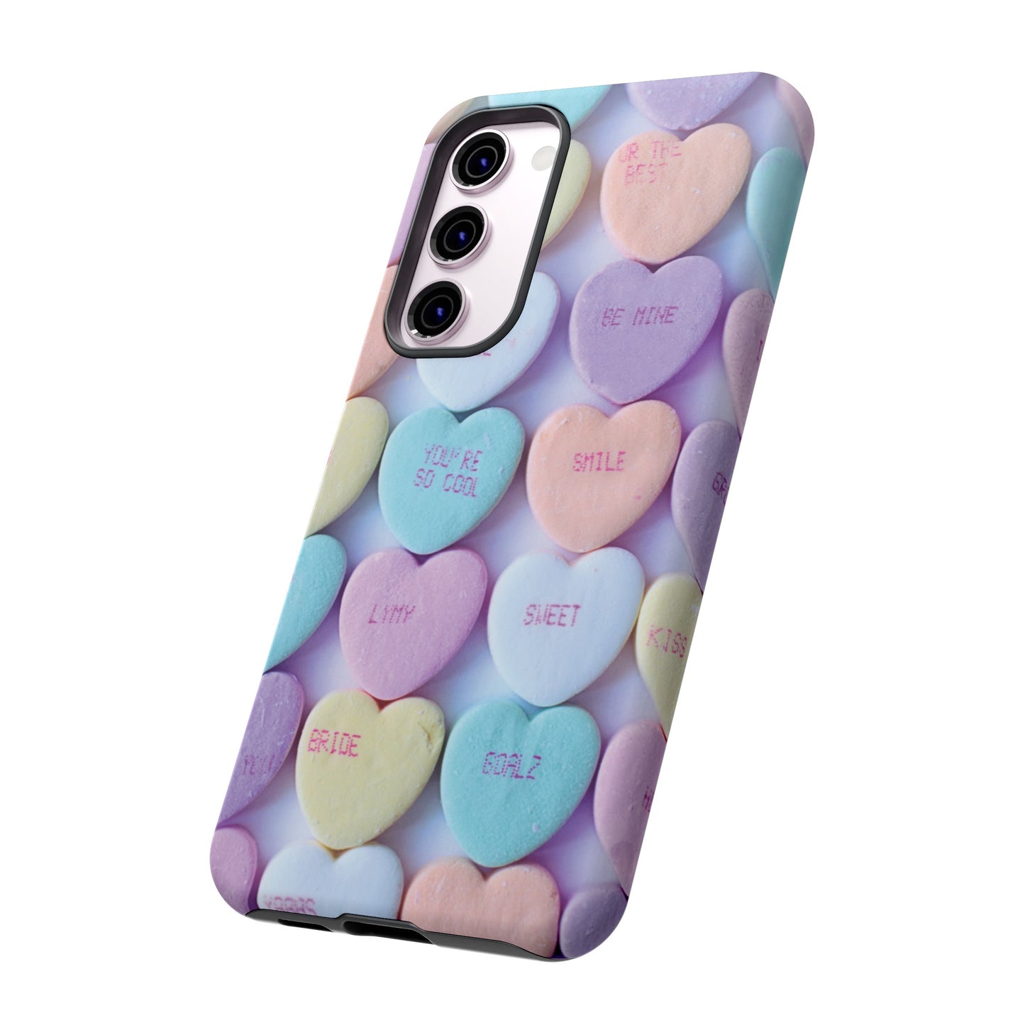 Hearts Valentine's Day Wallpaper Phone Case | iPhone 15 Plus/ Pro, 14, 13, 12| Google Pixel 7, Pro, 5| Samsung Galaxy S23 All Major Phone Models