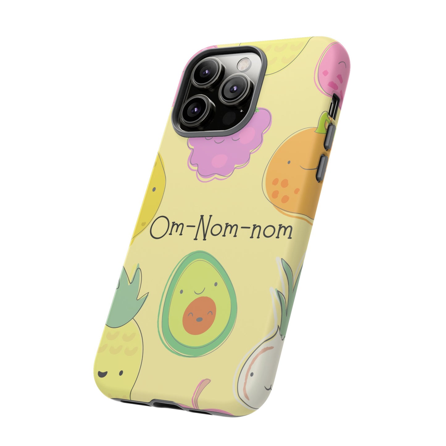 Om-Nom-Nom Phone Case | iPhone 15 Plus/ Pro, 14, 13, 12| Google Pixel 7, Pro, 5| Samsung Galaxy S23 All Major Phone Models