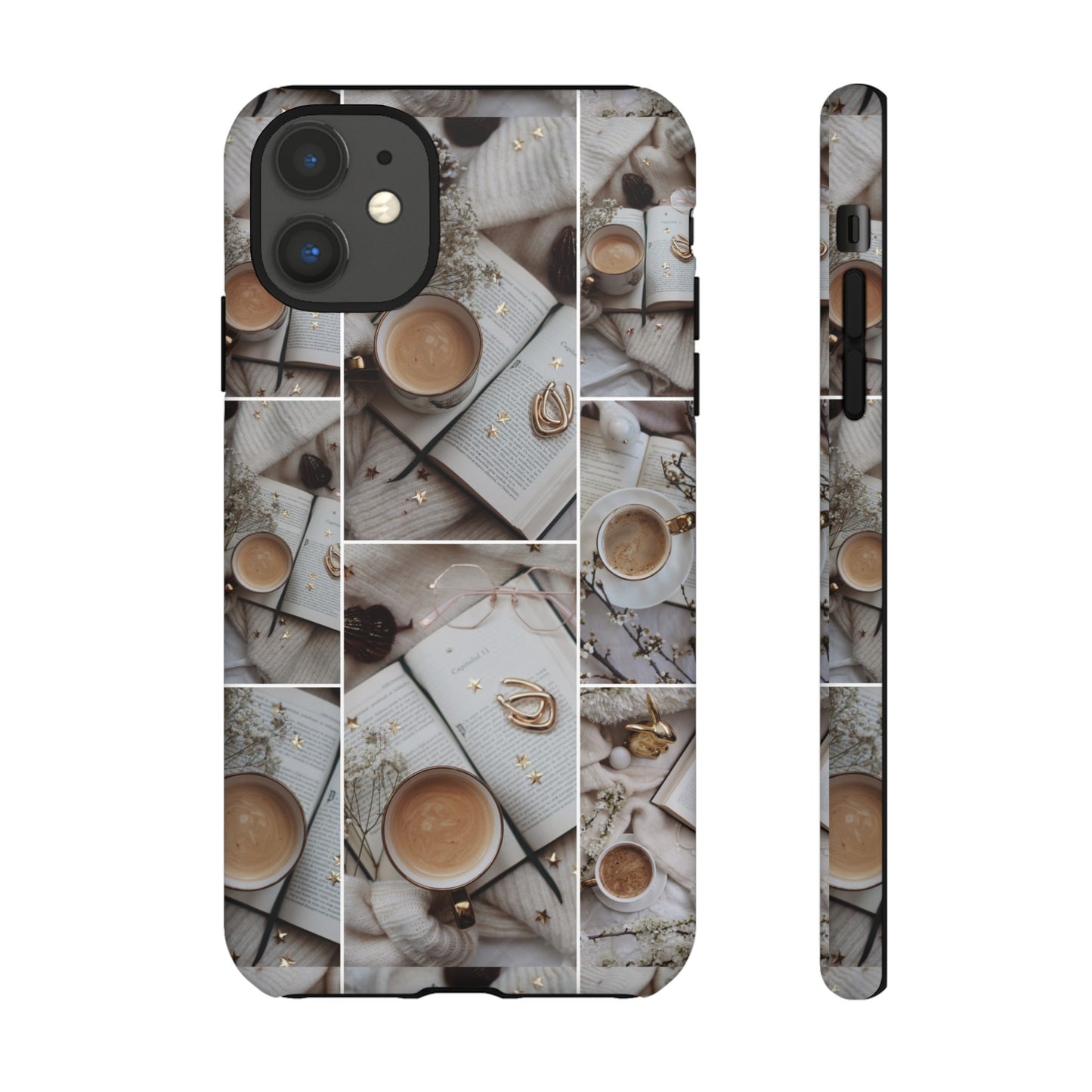 Coffee Collage Wallpaper Phone Case | iPhone 15 Plus/ Pro, 14, 13, 12| Google Pixel 7, Pro, 5| Samsung Galaxy S23 All Major Phone Models