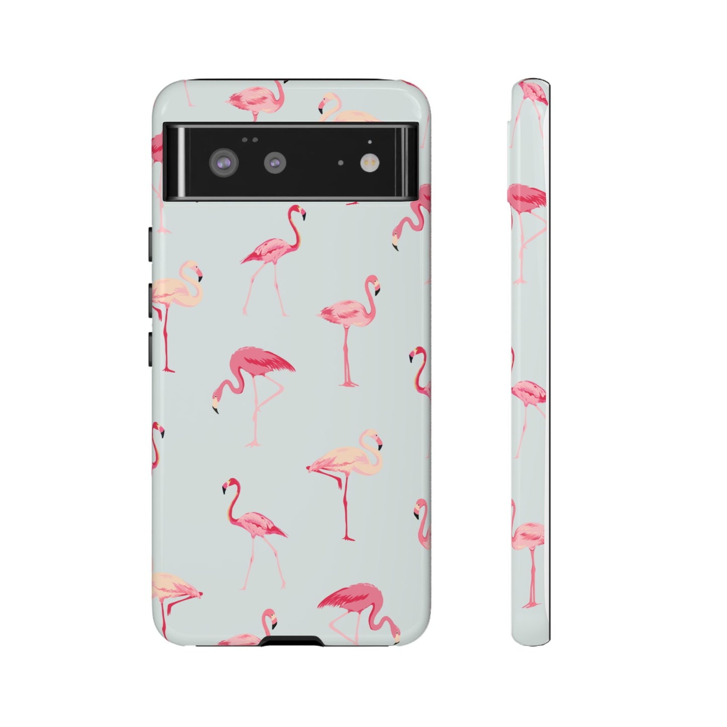 Flamingo Wallpaper Phone Case | iPhone 15 Plus/ Pro, 14, 13, 12| Google Pixel 7, Pro, 5| Samsung Galaxy S23 All Major Phone Models