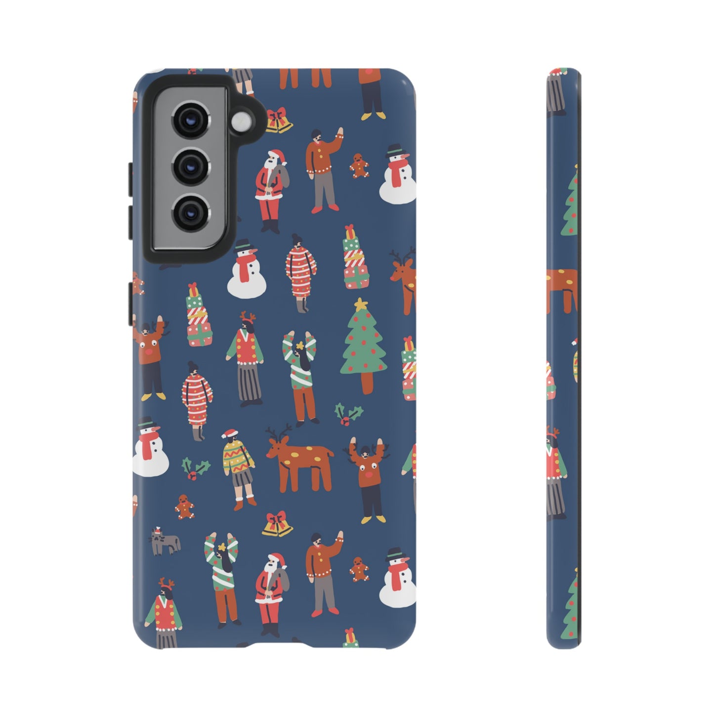 Christmas Party Wallpaper Phone Case | iPhone 15 Plus/ Pro, 14, 13, 12| Google Pixel 7, Pro, 5| Samsung Galaxy S23 All Major Phone Models