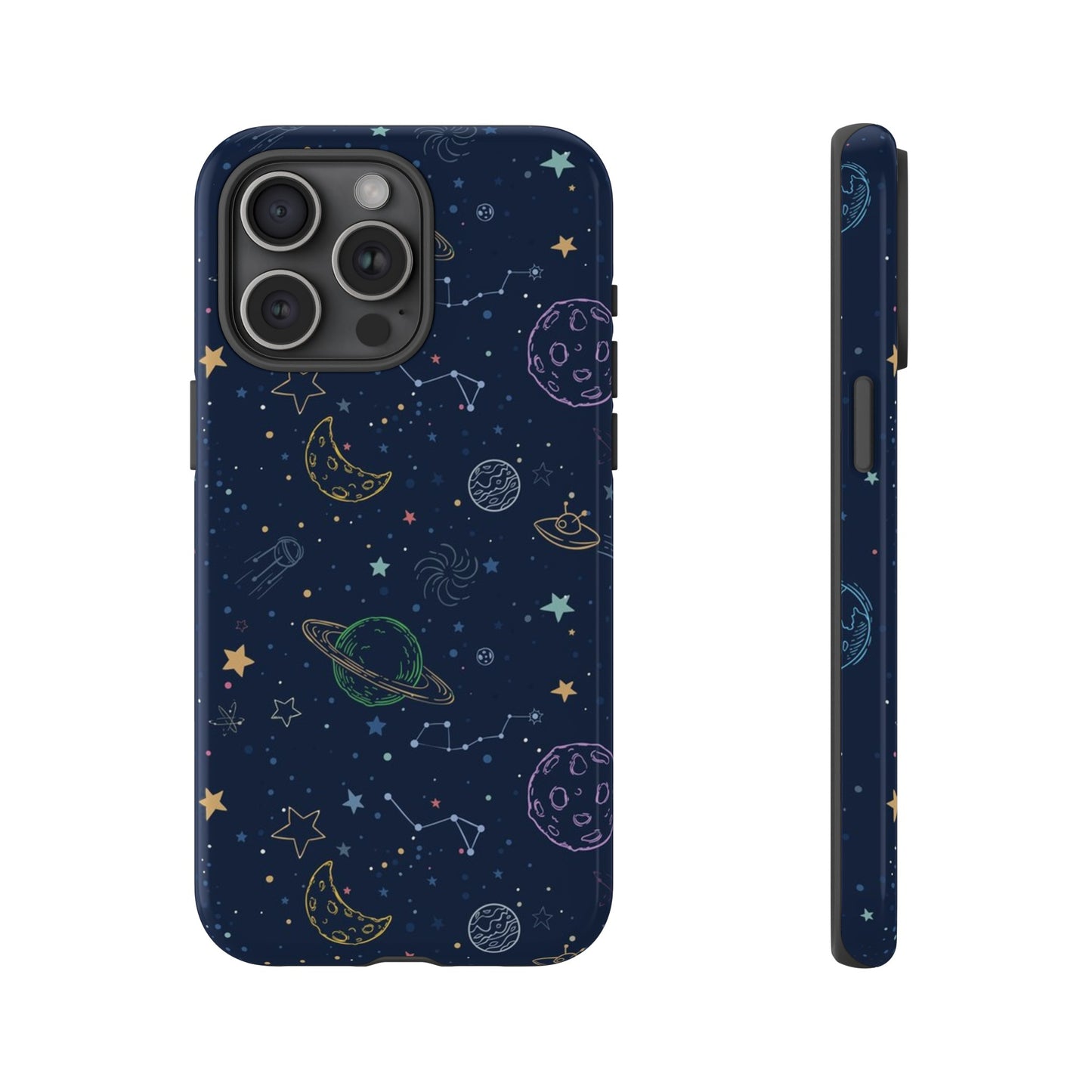 Space Galaxy Wallpaper Phone Case | iPhone 15 Plus/ Pro, 14, 13, 12| Google Pixel 7, Pro, 5| Samsung Galaxy S23 All Major Phone Models