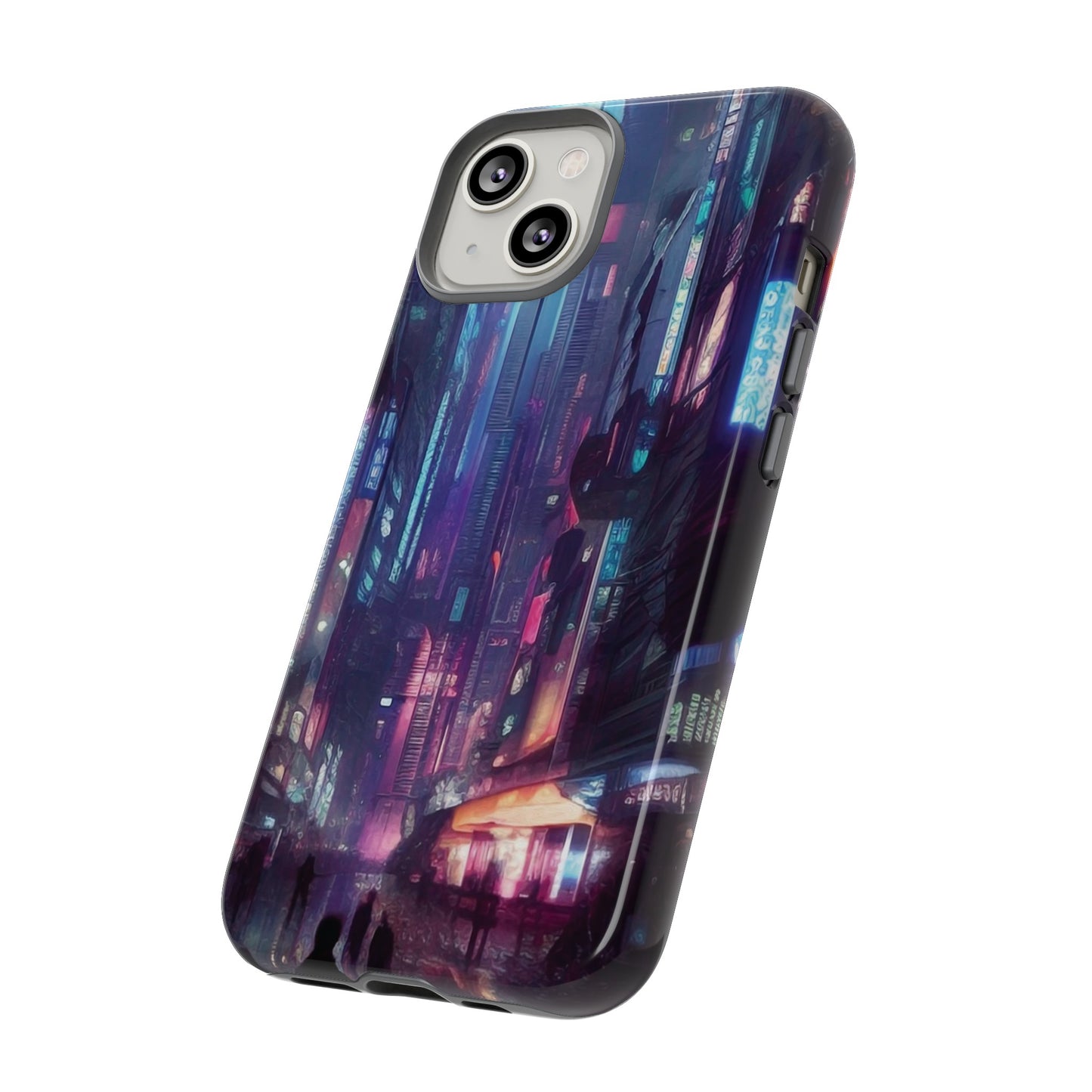 Futuristic Sci-Fi City Wallpaper Phone Case | iPhone 15 Plus/ Pro, 14, 13, 12| Google Pixel 7, Pro, 5| Samsung Galaxy S23 All Major Phone Models