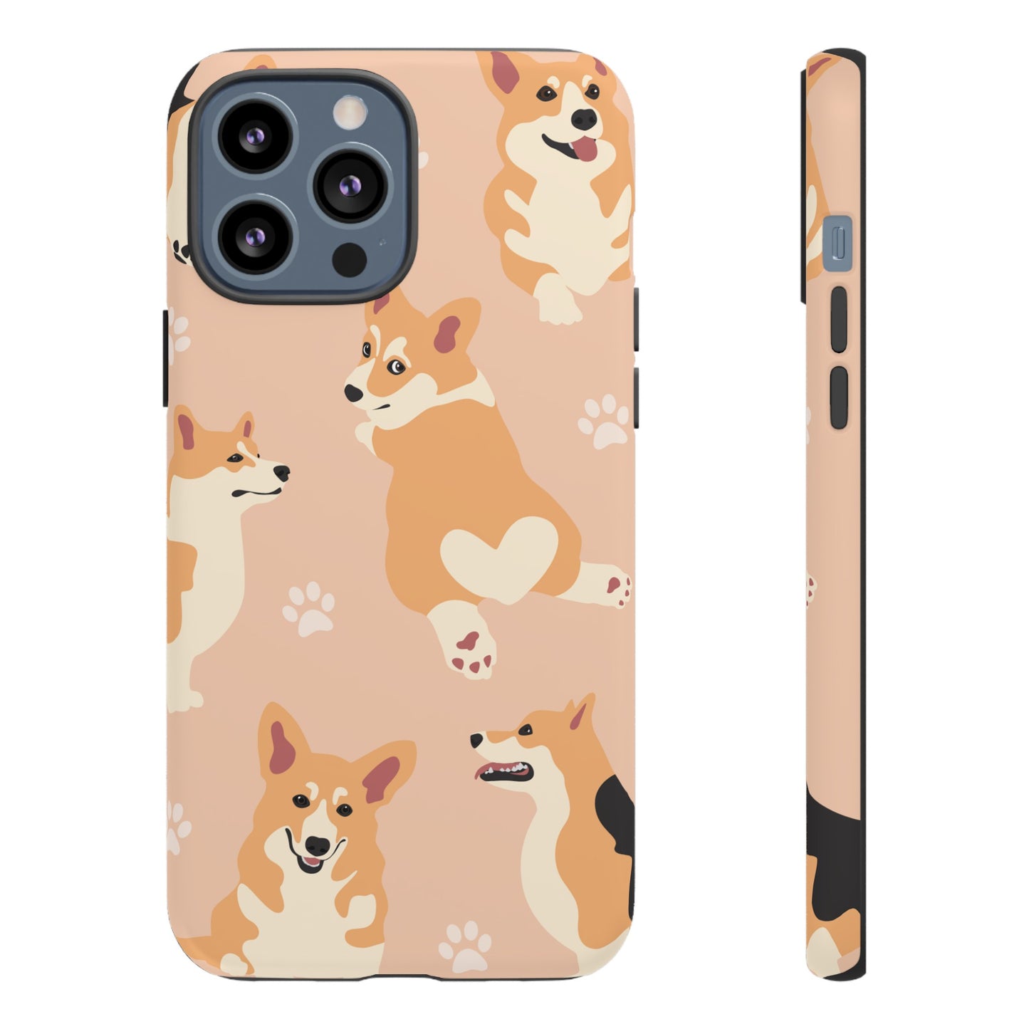 Corgi Wallpaper Phone Case | iPhone 15 Plus/ Pro, 14, 13, 12| Google Pixel 7, Pro, 5| Samsung Galaxy S23 All Major Phone Models