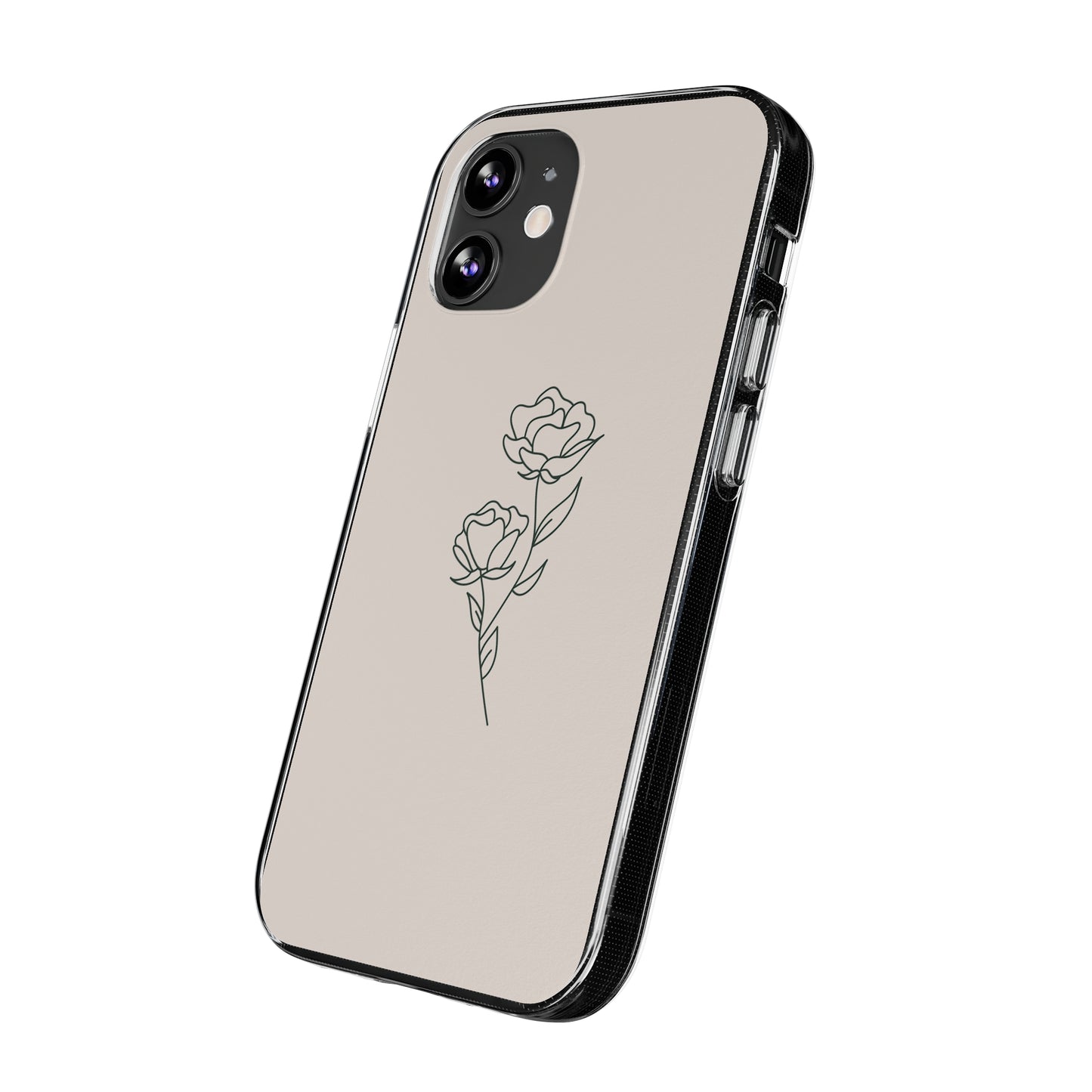 Simple Rose Phone Case | iPhone 15 Plus/ Pro, 14, 13, 12| Google Pixel 7, Pro, 5| Samsung Galaxy S23 All Major Phone Models