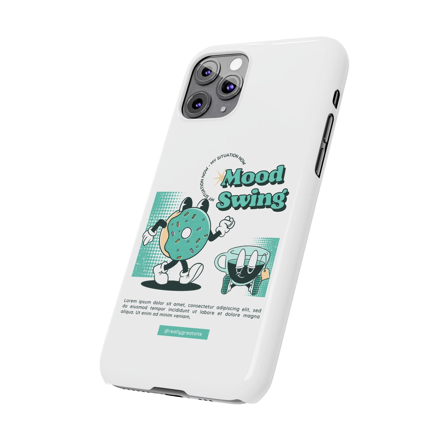 Mood Swing Phone Case | iPhone 15 Plus/ Pro, 14, 13, 12|