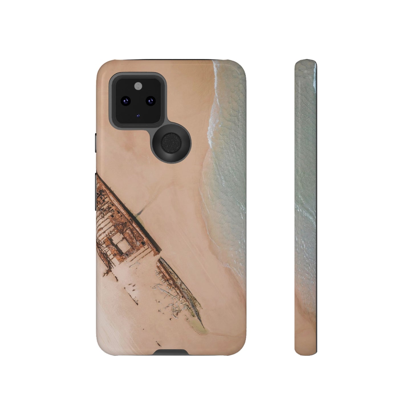 Fraser Island Shipwreck Wallpaper Phone Case | iPhone 15 Plus/ Pro, 14, 13, 12| Google Pixel 7, Pro, 5| Samsung Galaxy S23 All Major Phone Models