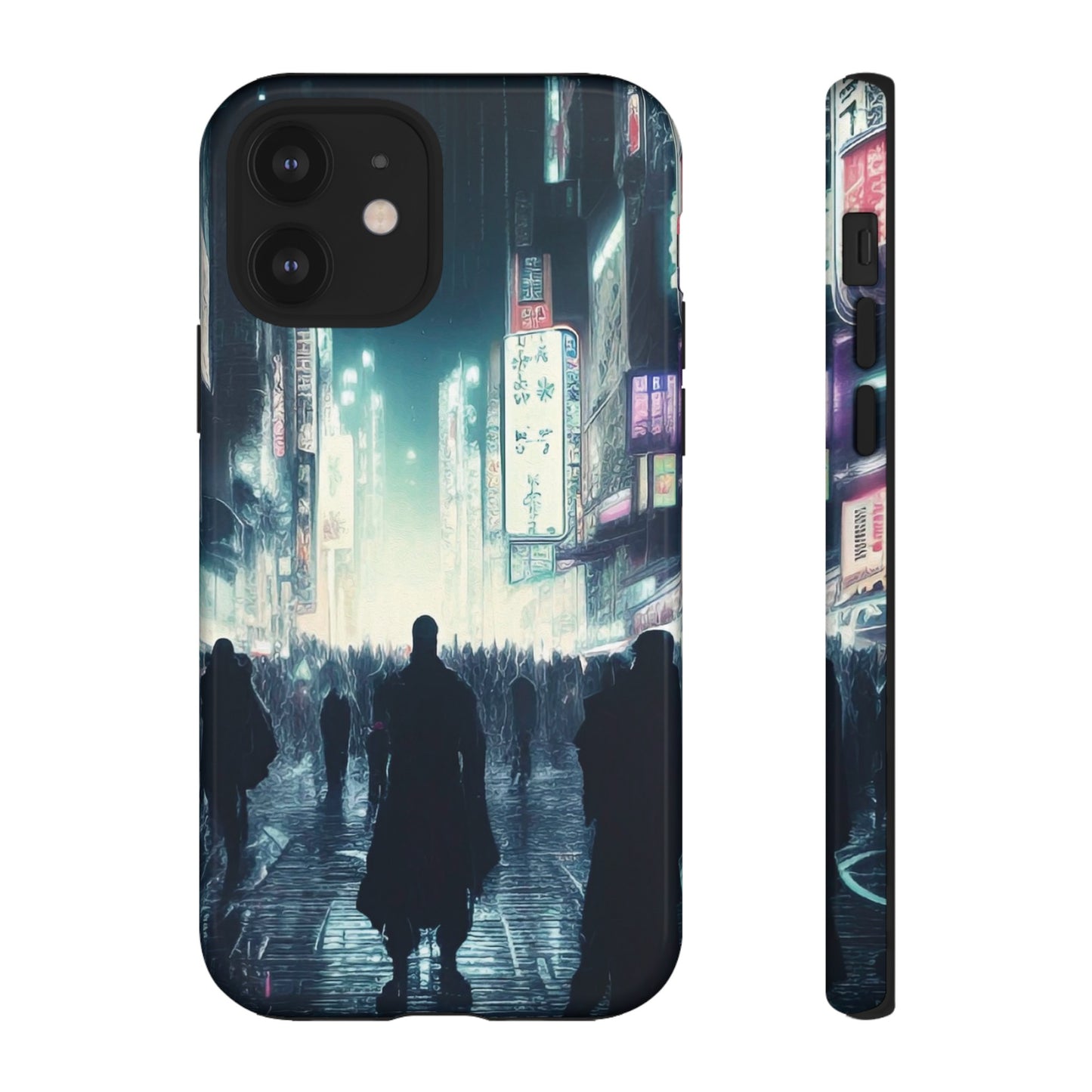 Strangers in the City Wallpaper Phone Case | iPhone 15 Plus/ Pro, 14, 13, 12| Google Pixel 7, Pro, 5| Samsung Galaxy S23 All Major Phone Models