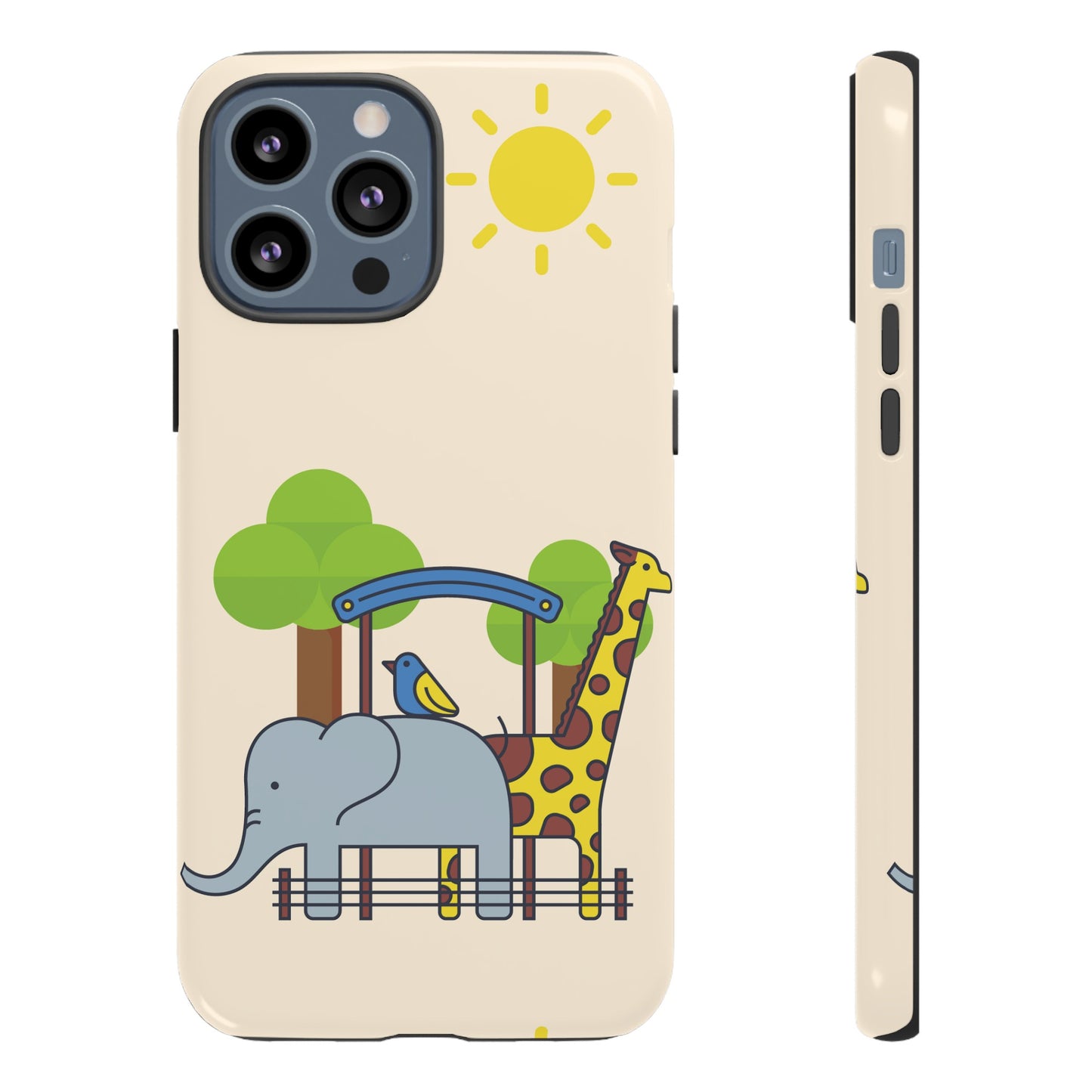 Zoo Wallpaper Phone Case | iPhone 15 Plus/ Pro, 14, 13, 12| Google Pixel 7, Pro, 5| Samsung Galaxy S23 All Major Phone Models