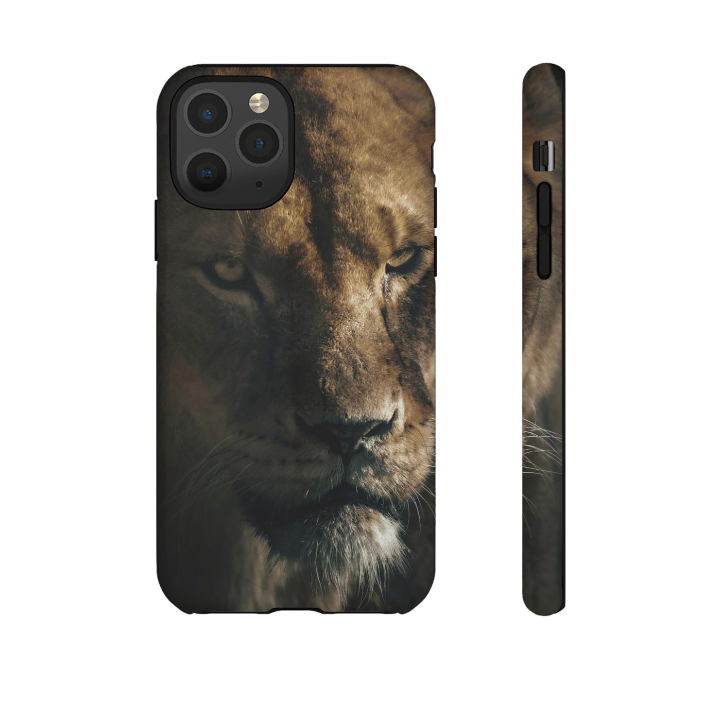 Lion Wallpaper Phone Case | iPhone 15 Plus/ Pro, 14, 13, 12| Google Pixel 7, Pro, 5| Samsung Galaxy S23 All Major Phone Models