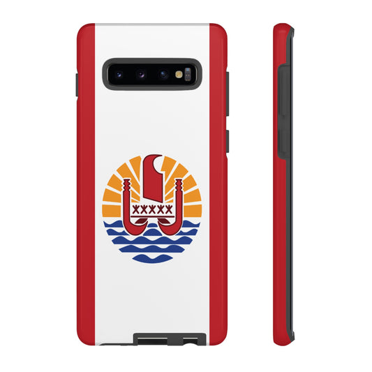 French Polynesia Flag Phone Case | iPhone 15 Plus/ Pro, 14, 13, 12| Google Pixel 7, Pro, 5| Samsung Galaxy S23 All Major Phone Models