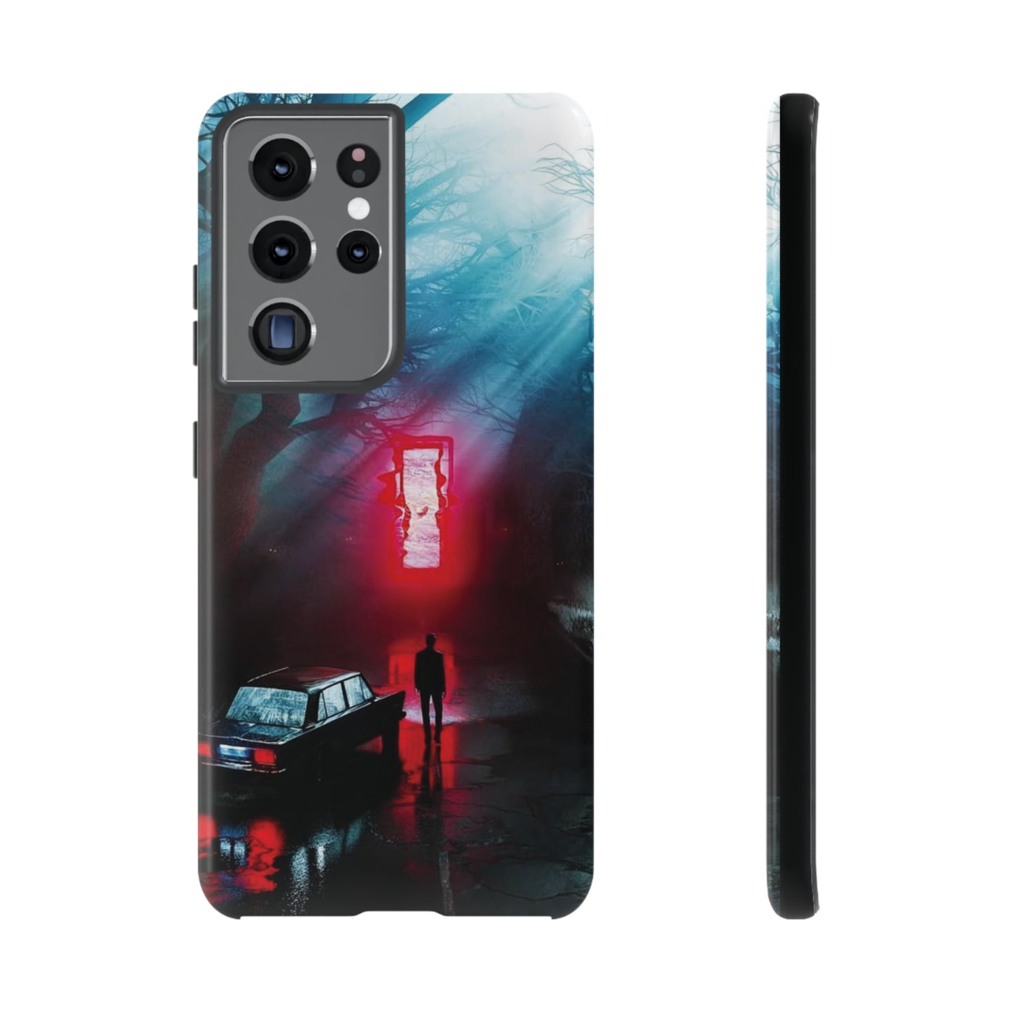 Red Glow Horror Wallpaper Phone Case | iPhone 15 Plus/ Pro, 14, 13, 12| Google Pixel 7, Pro, 5| Samsung Galaxy S23 All Major Phone Models