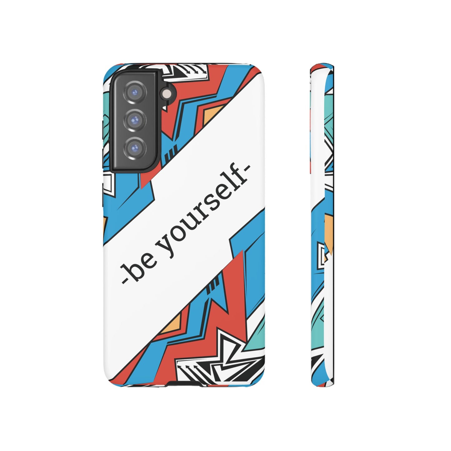 Be Yourself Wallpaper Phone Case | iPhone 15 Plus/ Pro, 14, 13, 12| Google Pixel 7, Pro, 5| Samsung Galaxy S23 All Major Phone Models