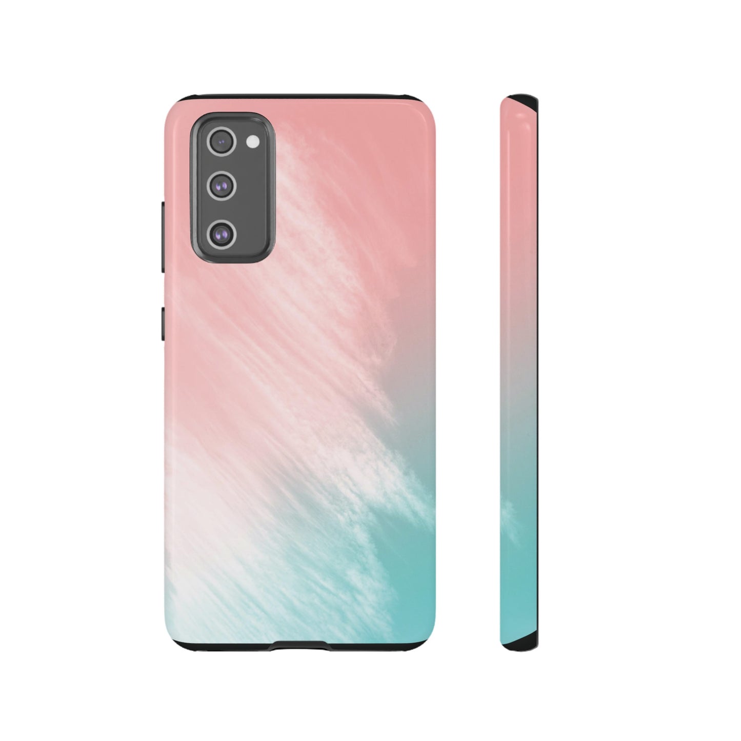 Soft Pink And Blue Wallpaper Phone Case | iPhone 15 Plus/ Pro, 14, 13, 12| Google Pixel 7, Pro, 5| Samsung Galaxy S23 All Major Phone Models