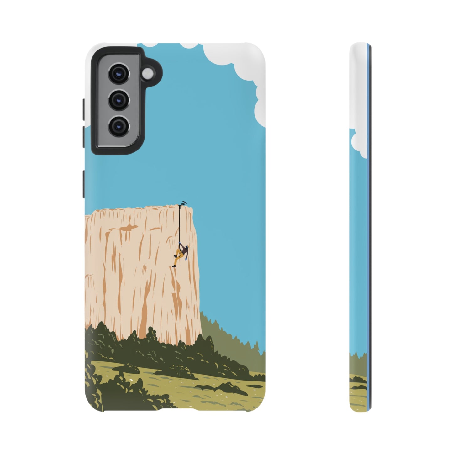 Climber Wallpaper Phone Case | iPhone 15 Plus/ Pro, 14, 13, 12| Google Pixel 7, Pro, 5| Samsung Galaxy S23 All Major Phone Models