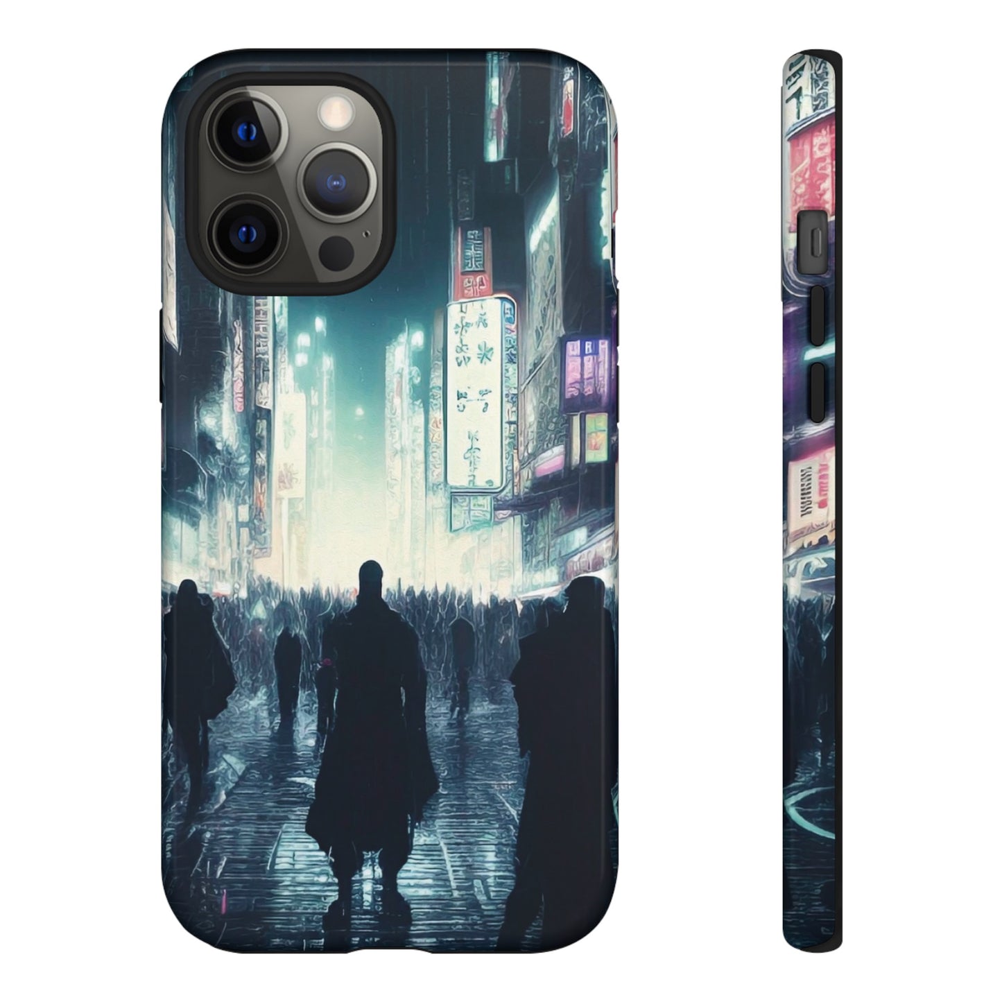 Strangers in the City Wallpaper Phone Case | iPhone 15 Plus/ Pro, 14, 13, 12| Google Pixel 7, Pro, 5| Samsung Galaxy S23 All Major Phone Models