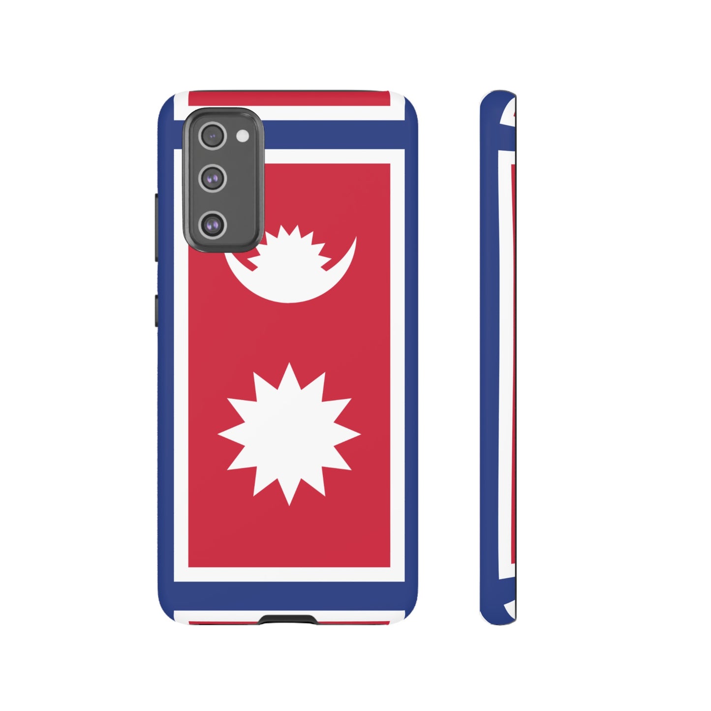 Nepal Flag Phone Case | iPhone 15 Plus/ Pro, 14, 13, 12| Google Pixel 7, Pro, 5| Samsung Galaxy S23 All Major Phone Models