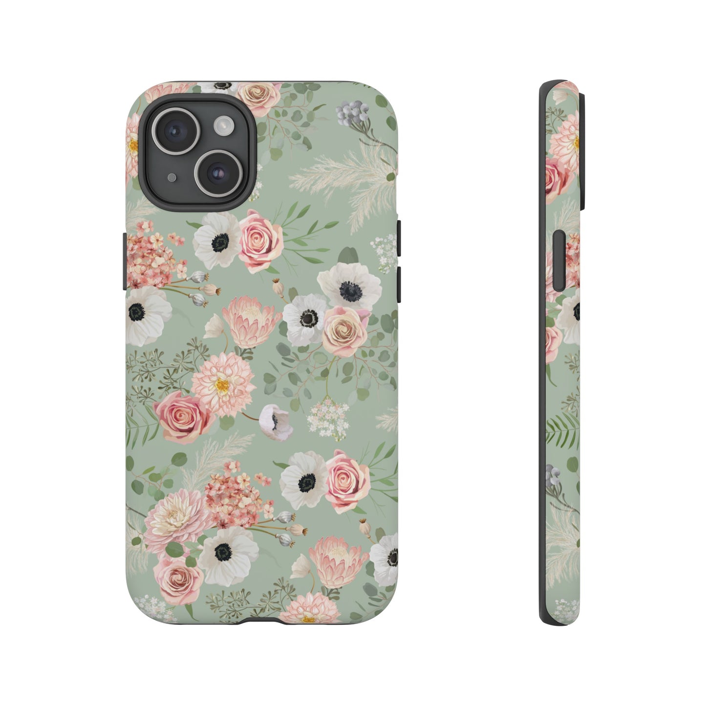 Pastel Flowers Phone Case | iPhone 15 Plus/ Pro, 14, 13, 12| Google Pixel 7, Pro, 5| Samsung Galaxy S23 All Major Phone Models