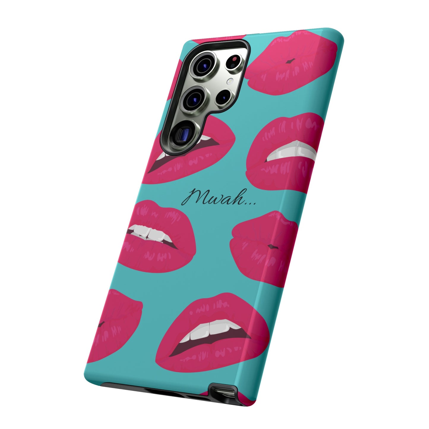 Mwah! Wallpaper Phone Case | iPhone 15 Plus/ Pro, 14, 13, 12| Google Pixel 7, Pro, 5| Samsung Galaxy S23 All Major Phone Models