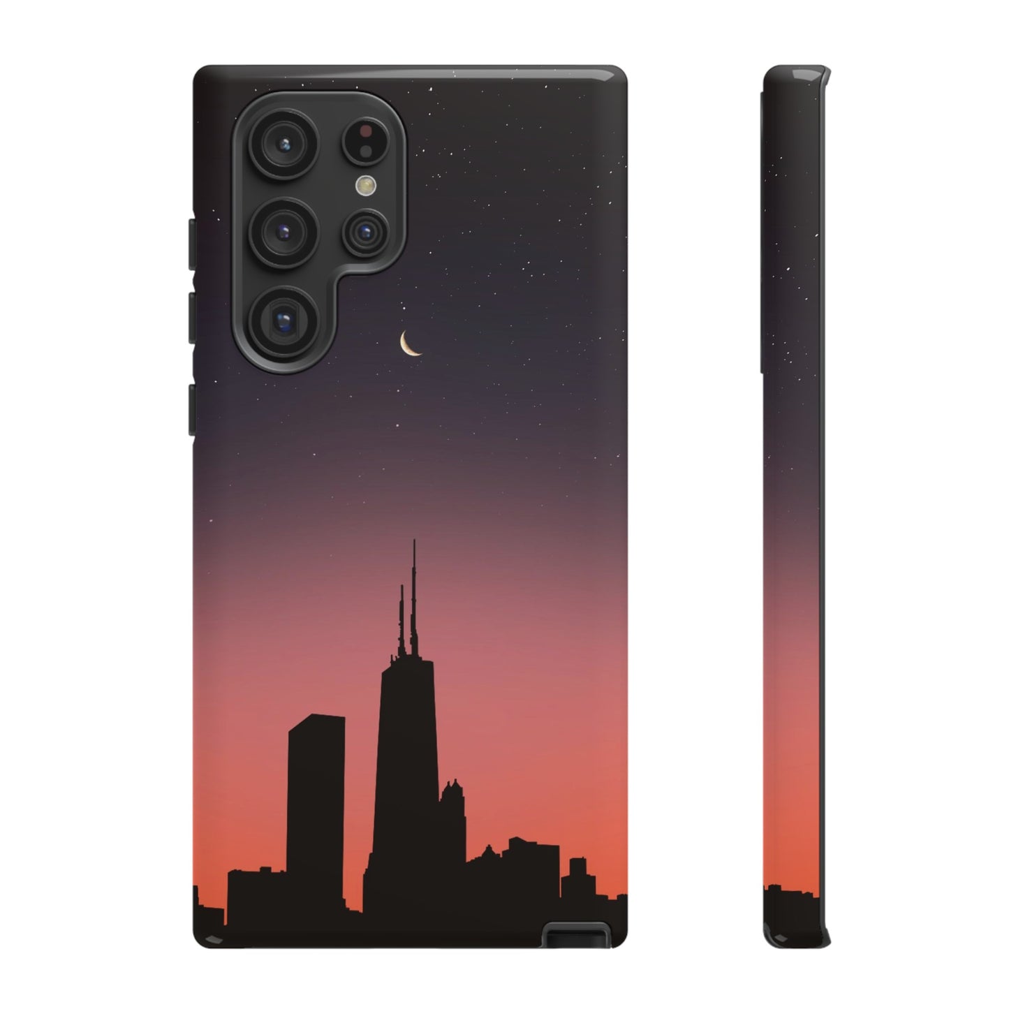 Chicago Skyline Wallpaper Phone Case | iPhone 15 Plus/ Pro, 14, 13, 12| Google Pixel 7, Pro, 5| Samsung Galaxy S23 All Major Phone Models