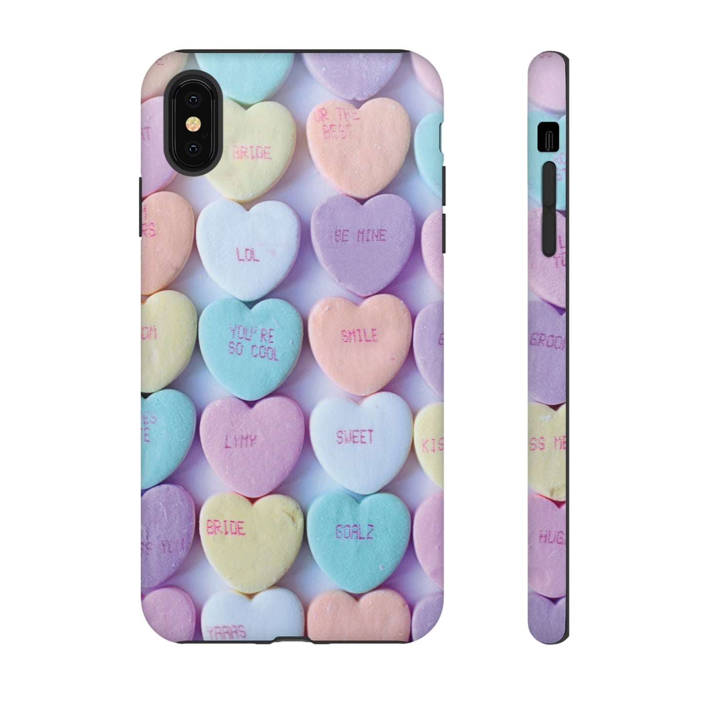 Hearts Valentine's Day Wallpaper Phone Case | iPhone 15 Plus/ Pro, 14, 13, 12| Google Pixel 7, Pro, 5| Samsung Galaxy S23 All Major Phone Models