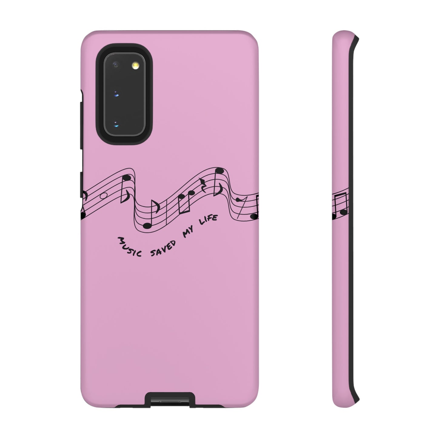 Music Saved My Life Wallpaper Phone Case | iPhone 15 Plus/ Pro, 14, 13, 12| Google Pixel 7, Pro, 5| Samsung Galaxy S23 All Major Phone Models