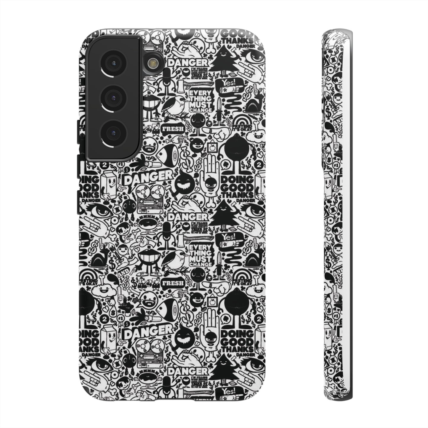 Sticker Wallpaper Phone Case | iPhone 15 Plus/ Pro, 14, 13, 12| Google Pixel 7, Pro, 5| Samsung Galaxy S23 All Major Phone Models