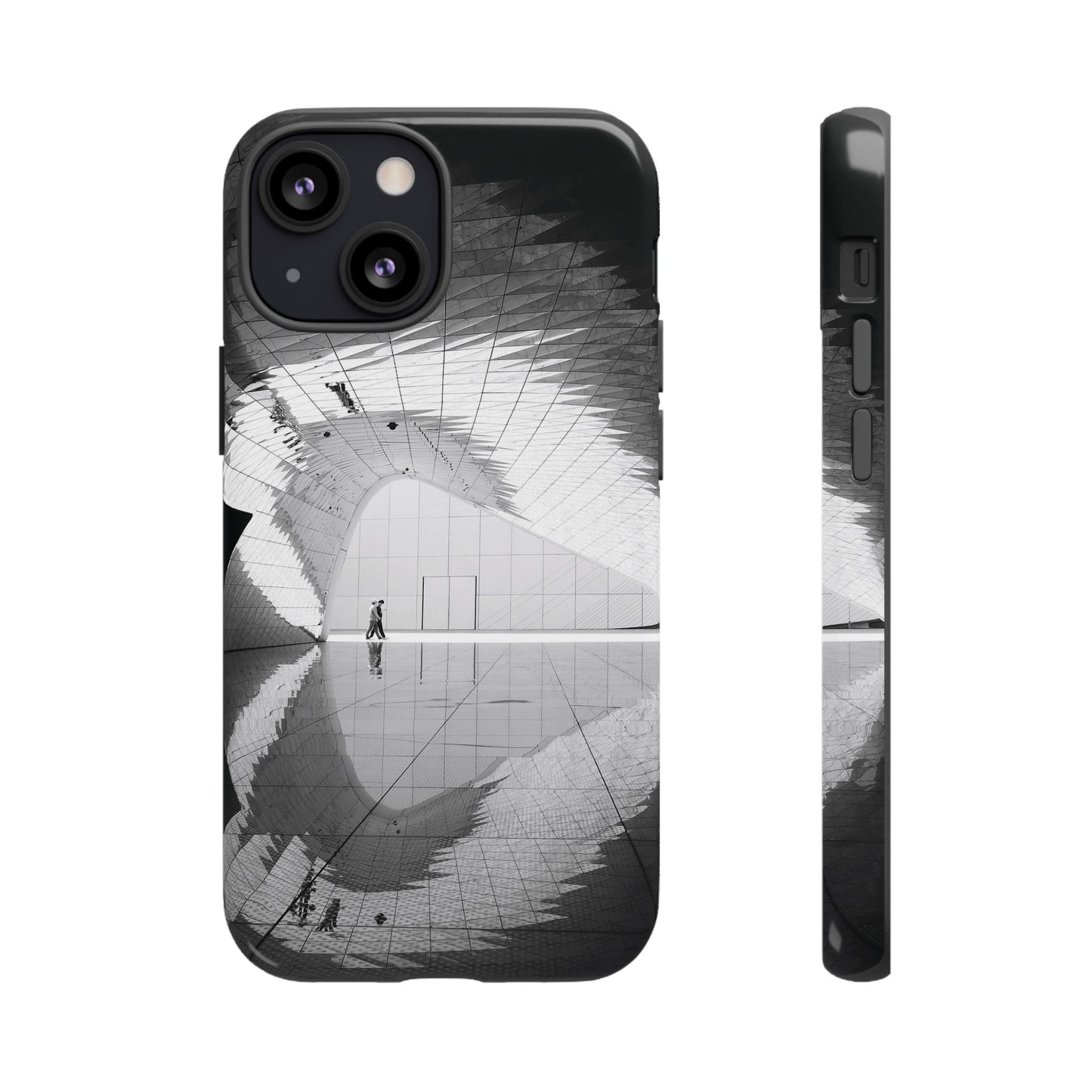 Geometric Reflections Wallpaper Phone Case | iPhone 15 Plus/ Pro, 14, 13, 12| Google Pixel 7, Pro, 5| Samsung Galaxy S23 All Major Phone Models