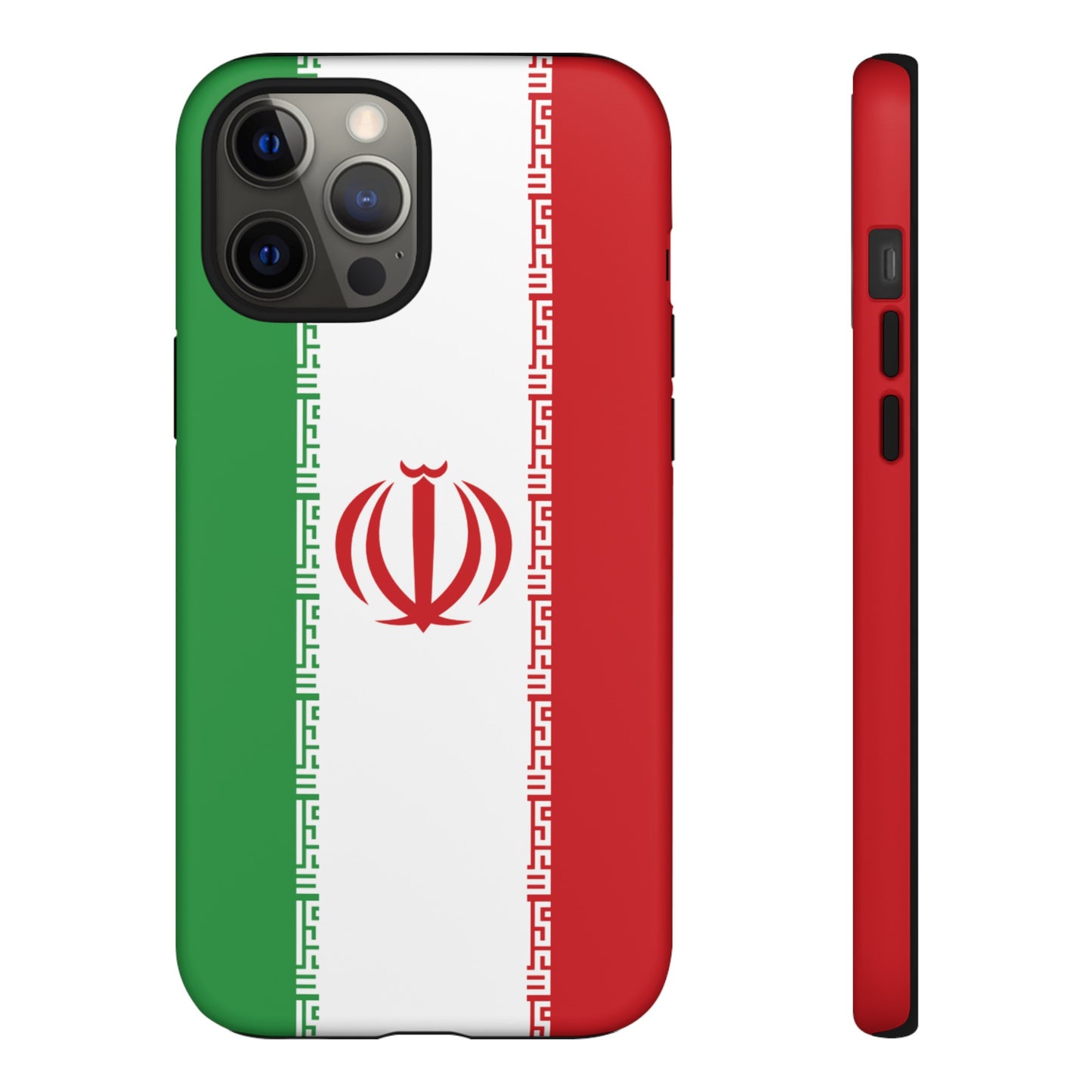 Iran Flag Phone Case | iPhone 15 Plus/ Pro, 14, 13, 12| Google Pixel 7, Pro, 5| Samsung Galaxy S23 All Major Phone Models