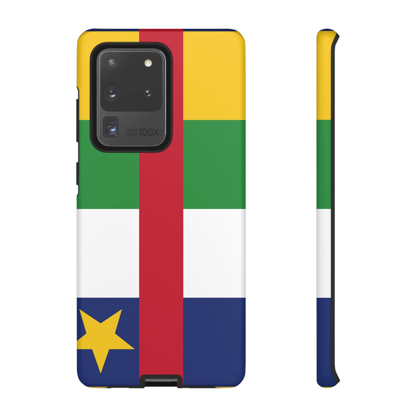 Central African Republic Flag Phone Case | iPhone 15 Plus/ Pro, 14, 13, 12| Google Pixel 7, Pro, 5| Samsung Galaxy S23 All Major Phone Models