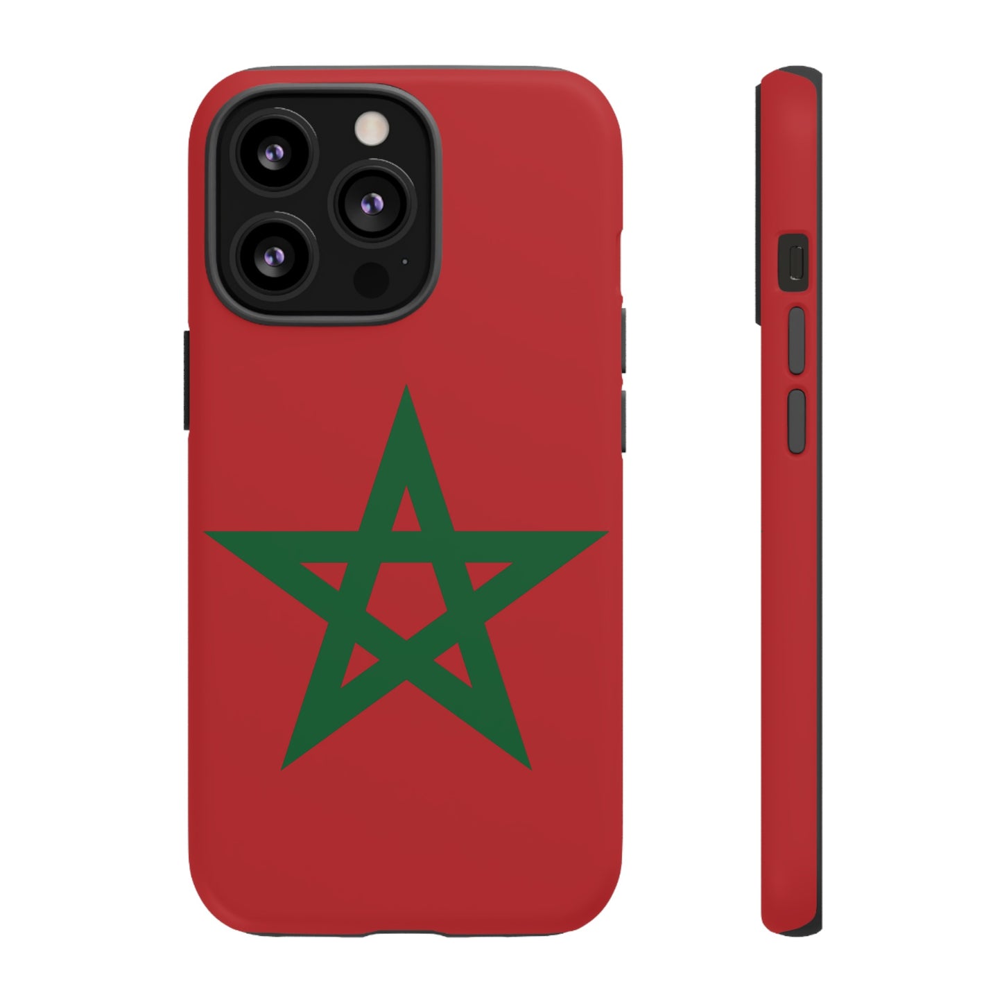 Morocco Flag Phone Case | iPhone 15 Plus/ Pro, 14, 13, 12| Google Pixel 7, Pro, 5| Samsung Galaxy S23 All Major Phone Models