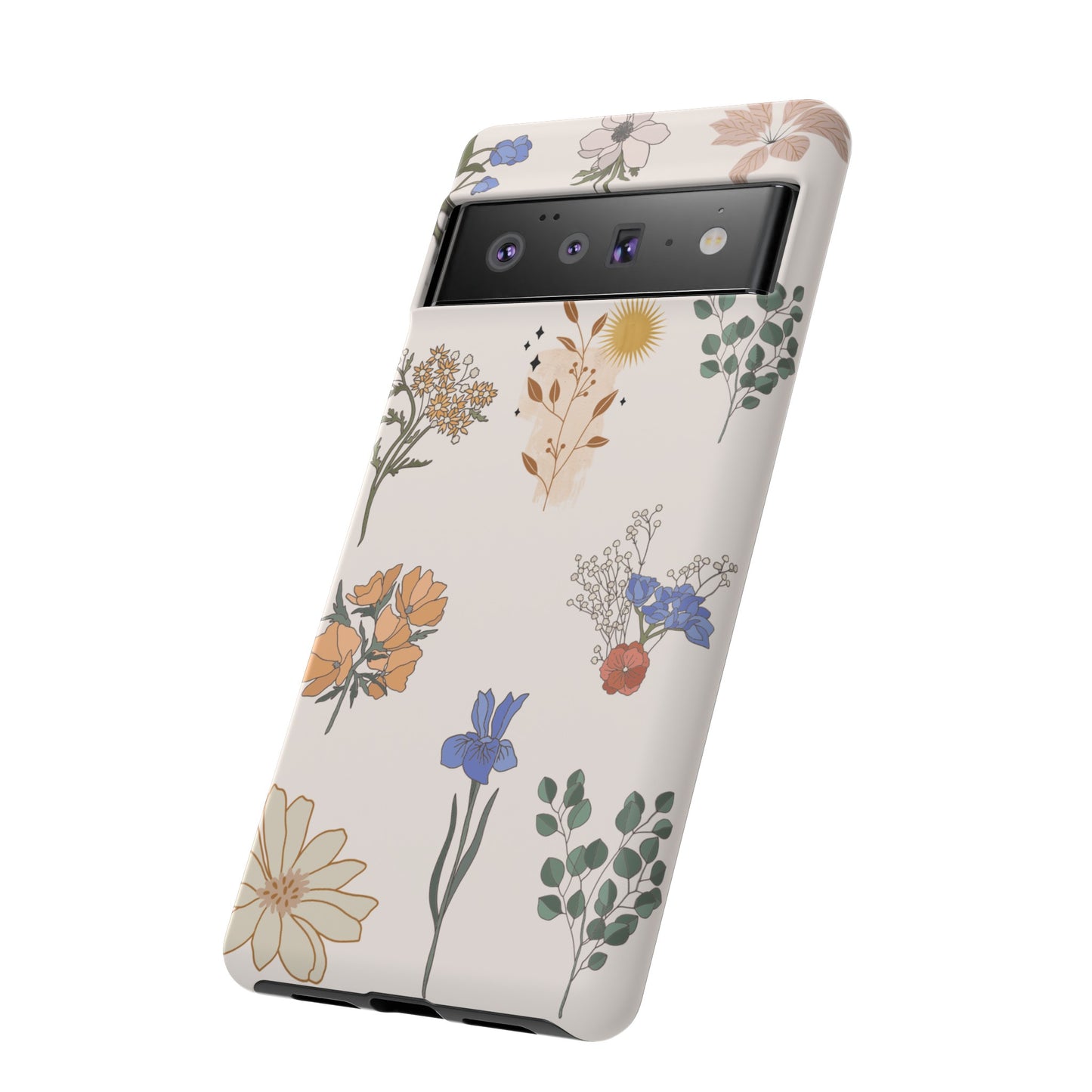 Floral Collage Phone Case | iPhone 15 Plus/ Pro, 14, 13, 12| Google Pixel 7, Pro, 5| Samsung Galaxy S23 All Major Phone Models