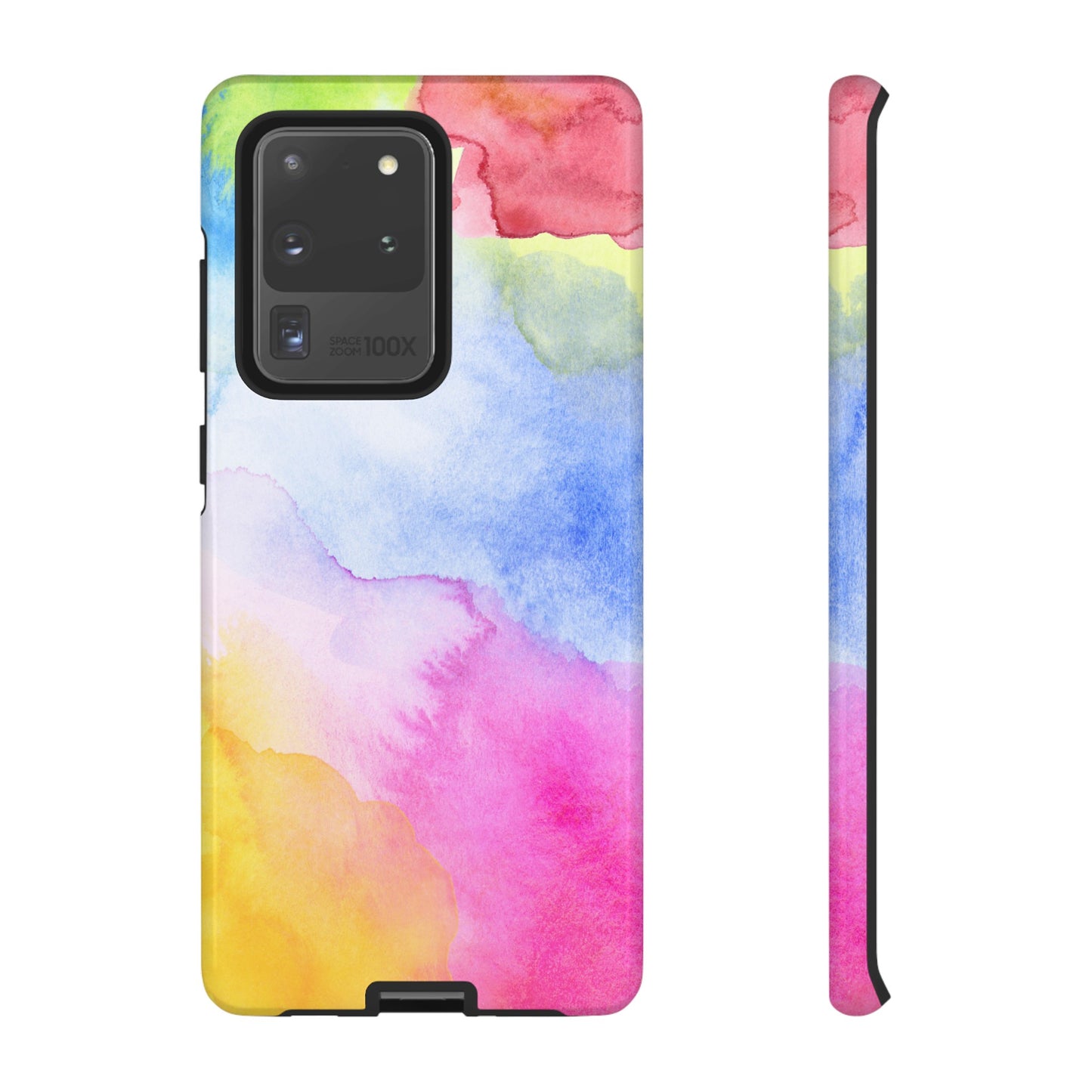 Watercolour Rainbow Phone Case | iPhone 15 Plus/ Pro, 14, 13, 12| Google Pixel 7, Pro, 5| Samsung Galaxy S23 All Major Phone Models