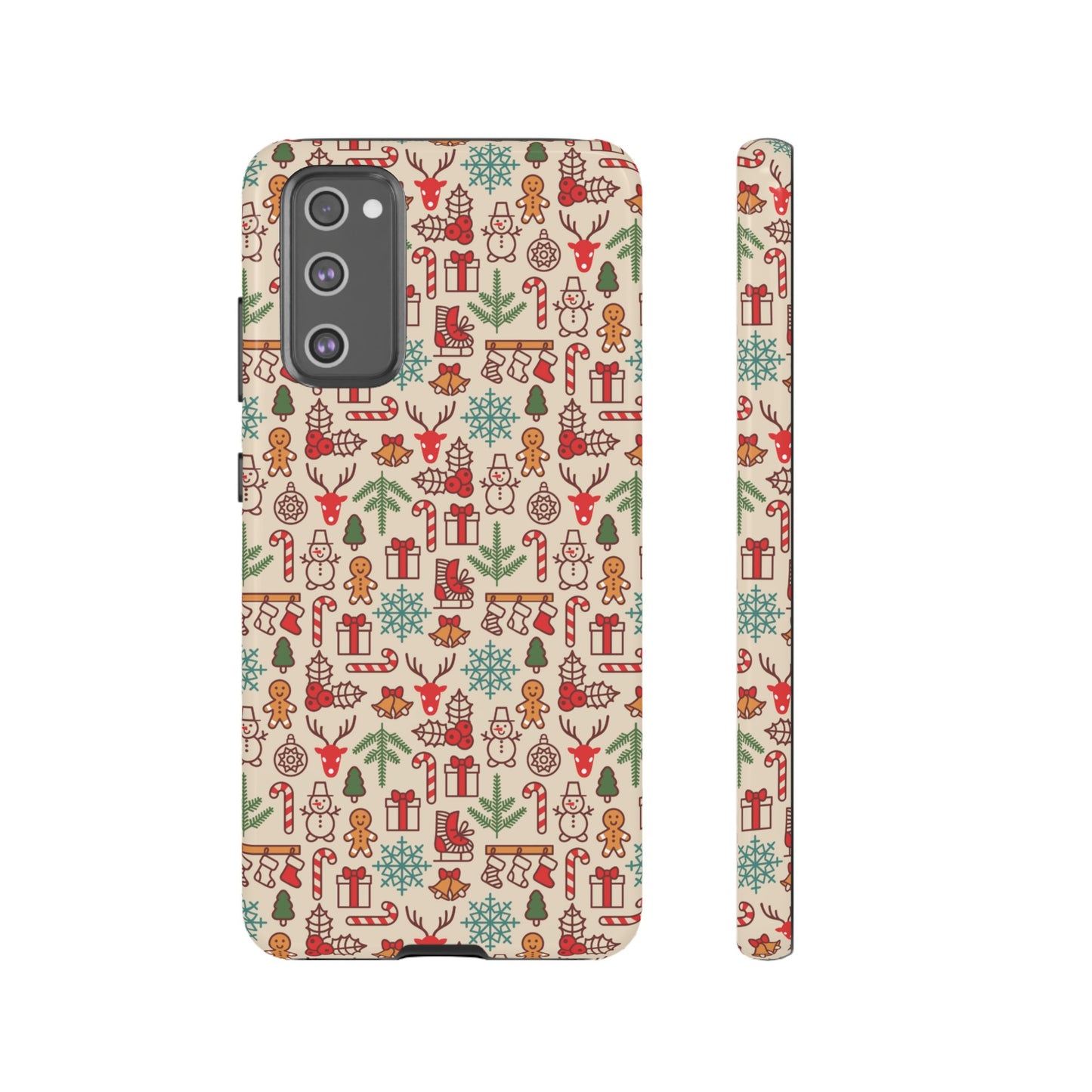 Collage Christmas Wallpaper Phone Case | iPhone 15 Plus/ Pro, 14, 13, 12| Google Pixel 7, Pro, 5| Samsung Galaxy S23 All Major Phone Models