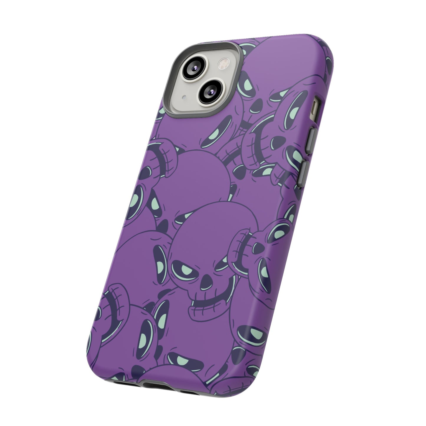 Glowing Skulls Wallpaper Phone Case | iPhone 15 Plus/ Pro, 14, 13, 12| Google Pixel 7, Pro, 5| Samsung Galaxy S23 All Major Phone Models