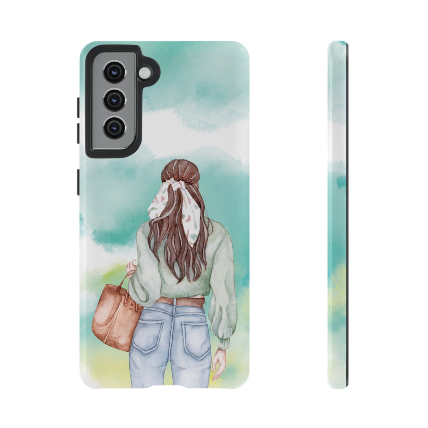 Girl Wallpaper Phone Case | iPhone 15 Plus/ Pro, 14, 13, 12| Google Pixel 7, Pro, 5| Samsung Galaxy S23 All Major Phone Models