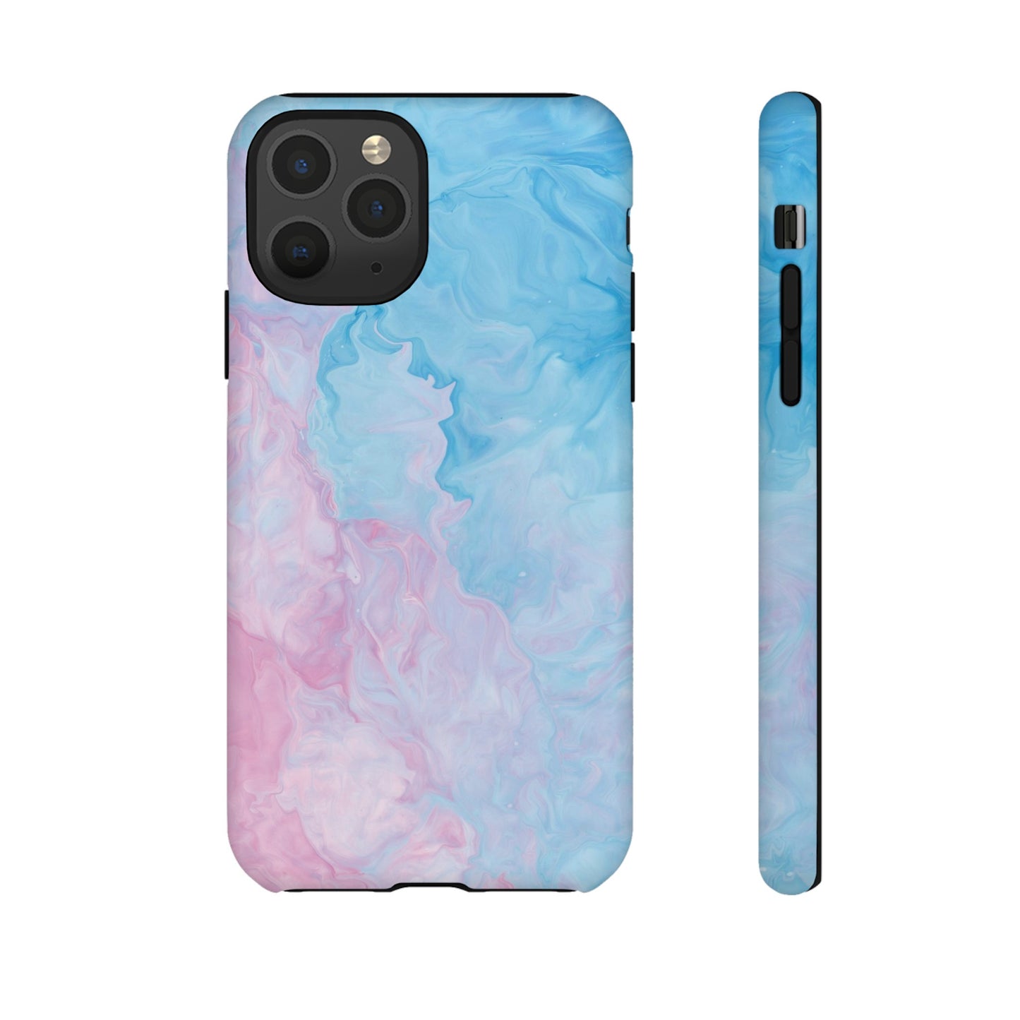 Splash of Blue & Pink Wallpaper Phone Case |iPhone 15 Plus/ Pro, 14, 13, 12|Google Pixel 7, Pro, 5|Samsung Galaxy S23 All Major Phone Models