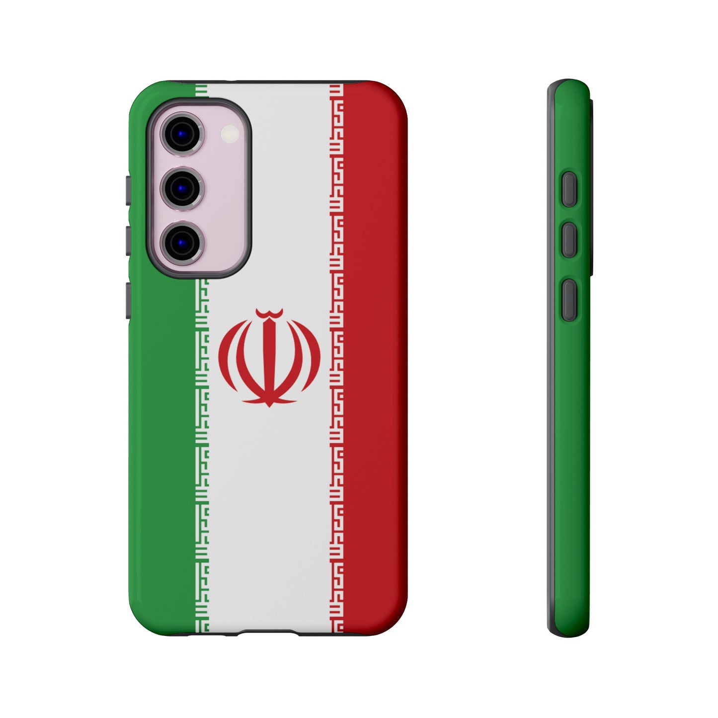 Iran Flag Phone Case | iPhone 15 Plus/ Pro, 14, 13, 12| Google Pixel 7, Pro, 5| Samsung Galaxy S23 All Major Phone Models