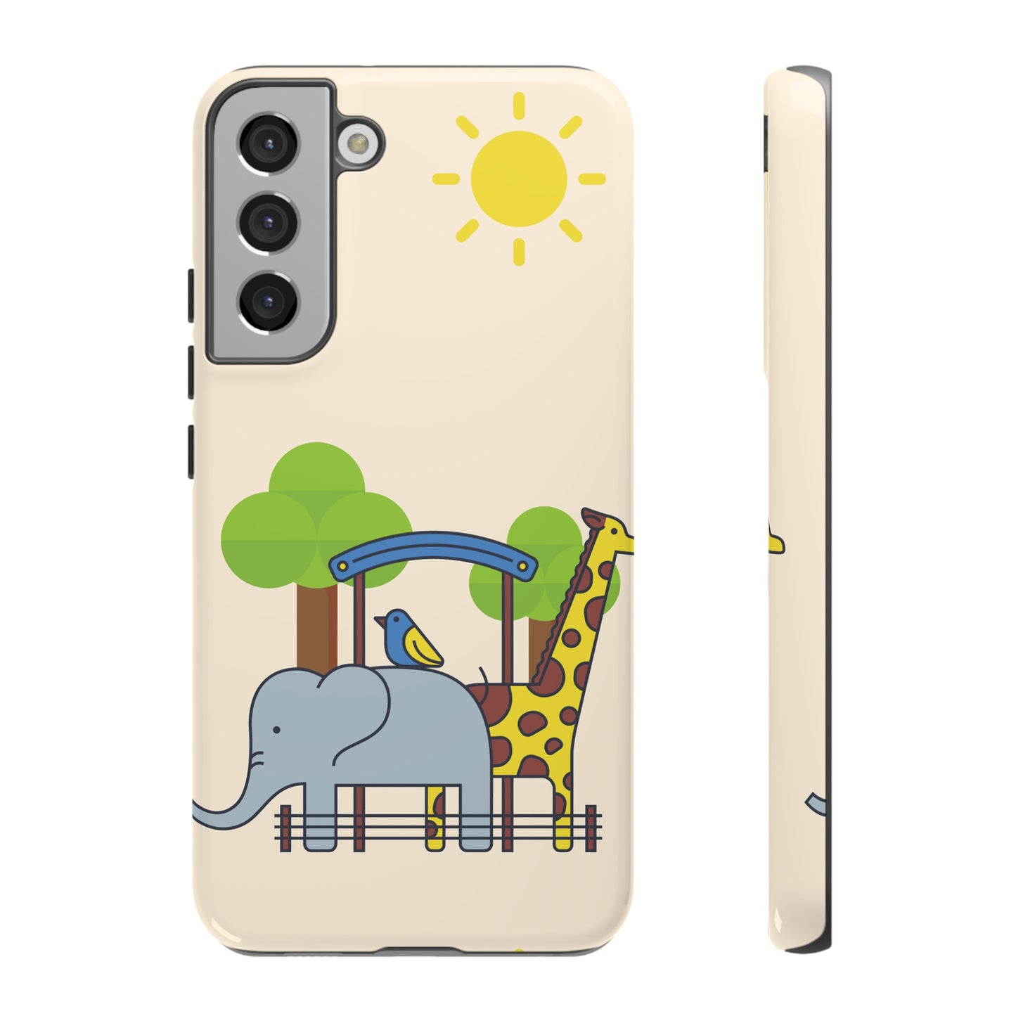 Zoo Wallpaper Phone Case | iPhone 15 Plus/ Pro, 14, 13, 12| Google Pixel 7, Pro, 5| Samsung Galaxy S23 All Major Phone Models