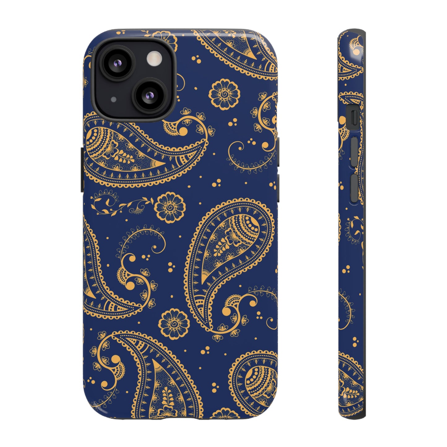 Indian Paisley Wallpaper Phone Case | iPhone 15 Plus/ Pro, 14, 13, 12| Google Pixel 7, Pro, 5| Samsung Galaxy S23 All Major Phone Models