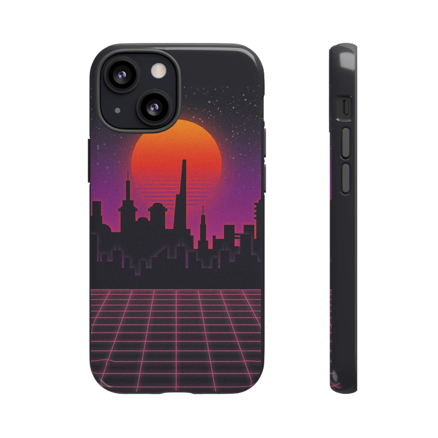 Retro City Phone Case | iPhone 15 Plus/ Pro, 14, 13, 12| Google Pixel 7, Pro, 5| Samsung Galaxy S23 All Major Phone Models