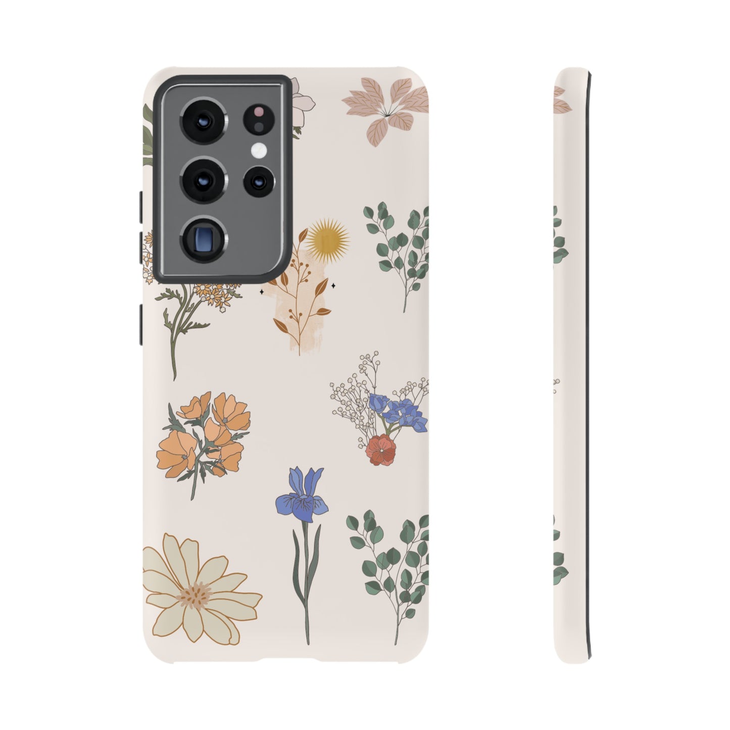 Floral Collage Phone Case | iPhone 15 Plus/ Pro, 14, 13, 12| Google Pixel 7, Pro, 5| Samsung Galaxy S23 All Major Phone Models