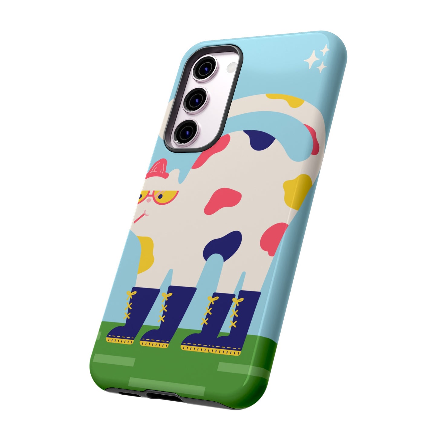 Rainboot Cat Phone Case | iPhone 15 Plus/ Pro, 14, 13, 12| Google Pixel 7, Pro, 5| Samsung Galaxy S23 All Major Phone Models