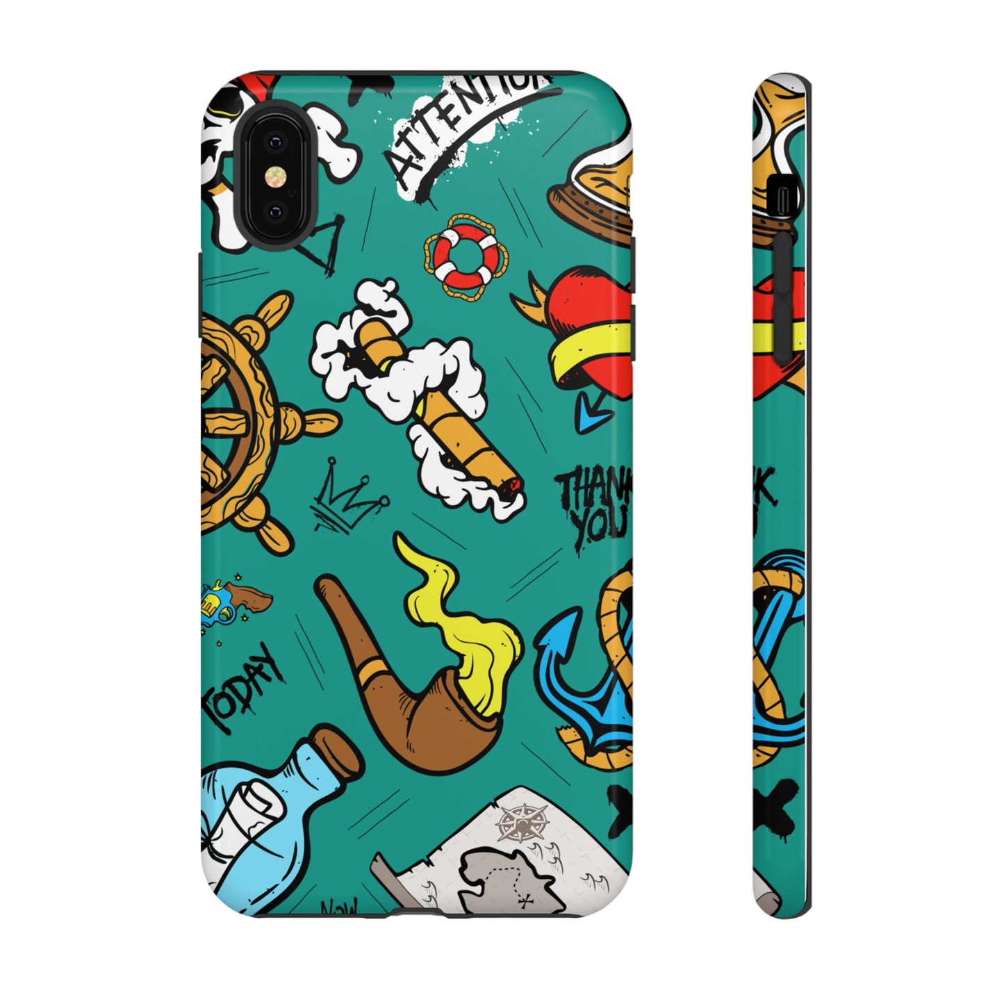 Pirate Wallpaper Phone Case | iPhone 15 Plus/ Pro, 14, 13, 12| Google Pixel 7, Pro, 5| Samsung Galaxy S23 All Major Phone Models